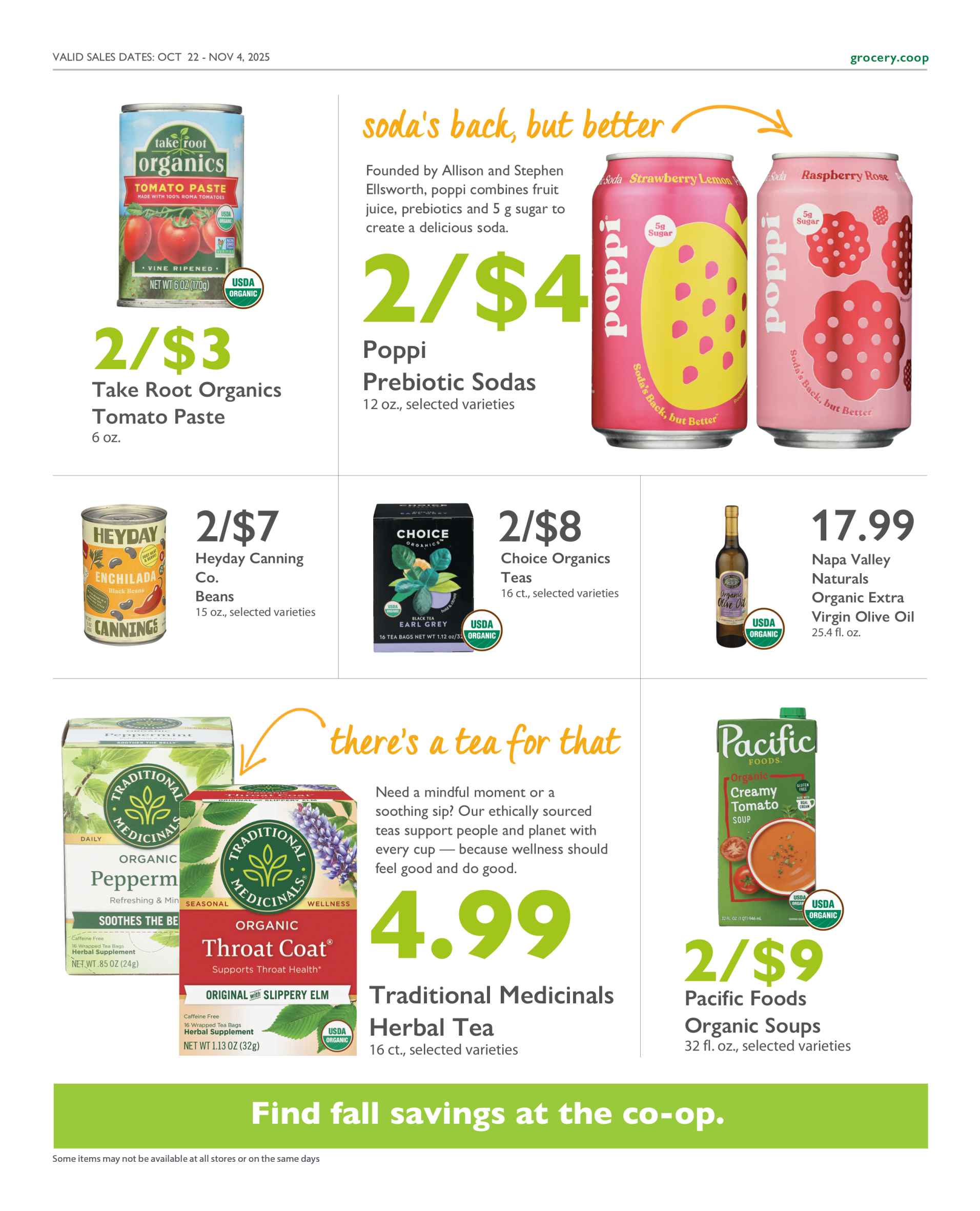 Current Specials