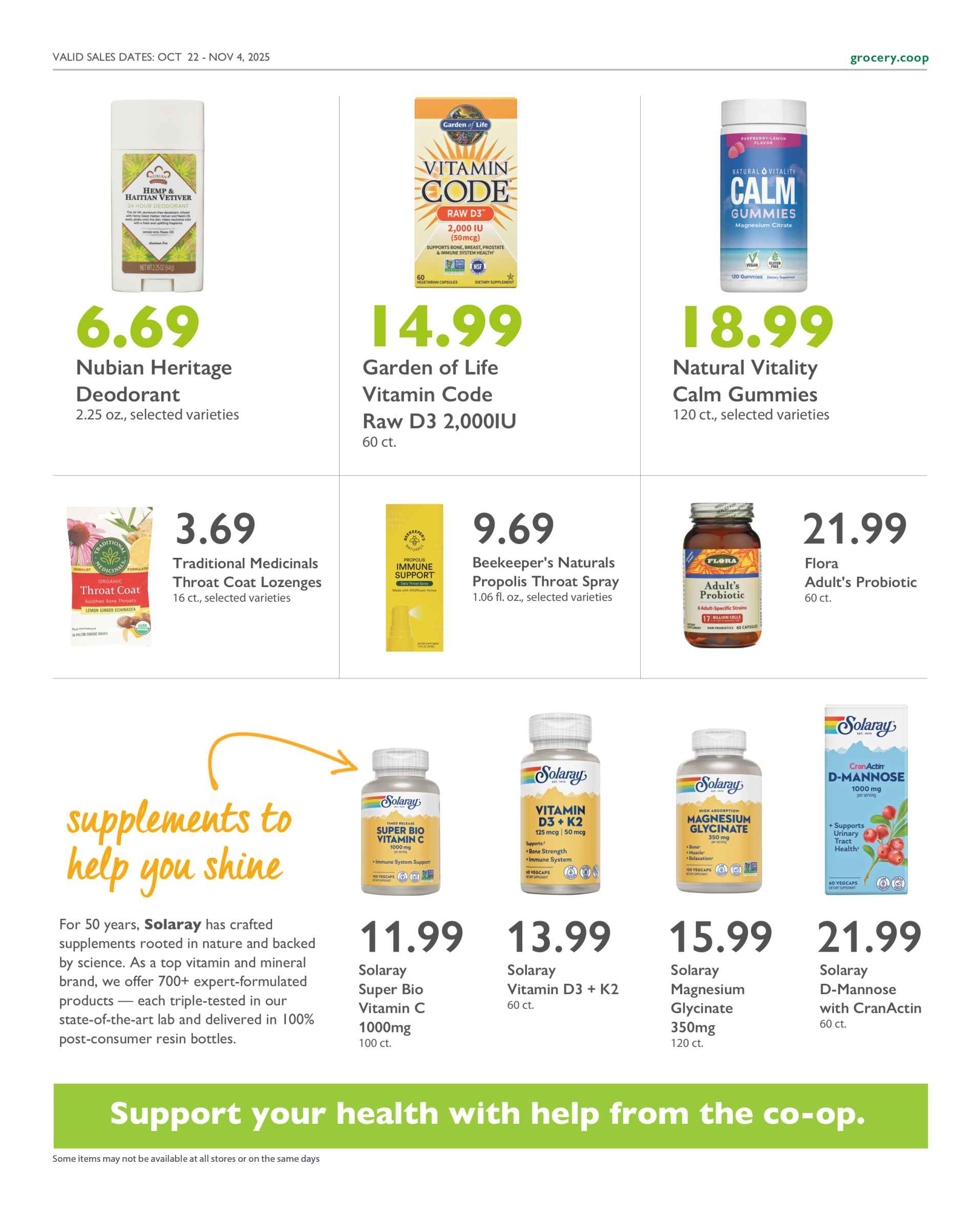 Current Specials