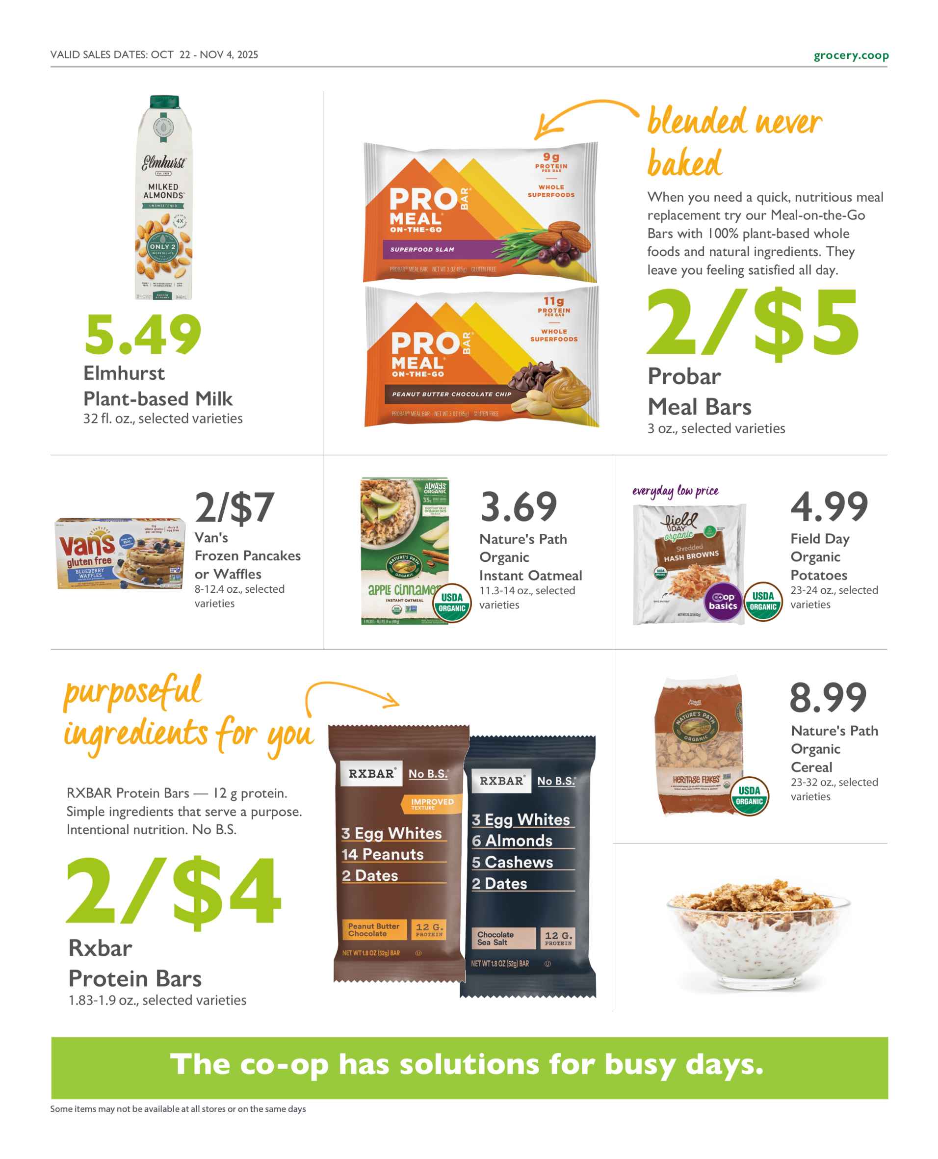 Current Specials