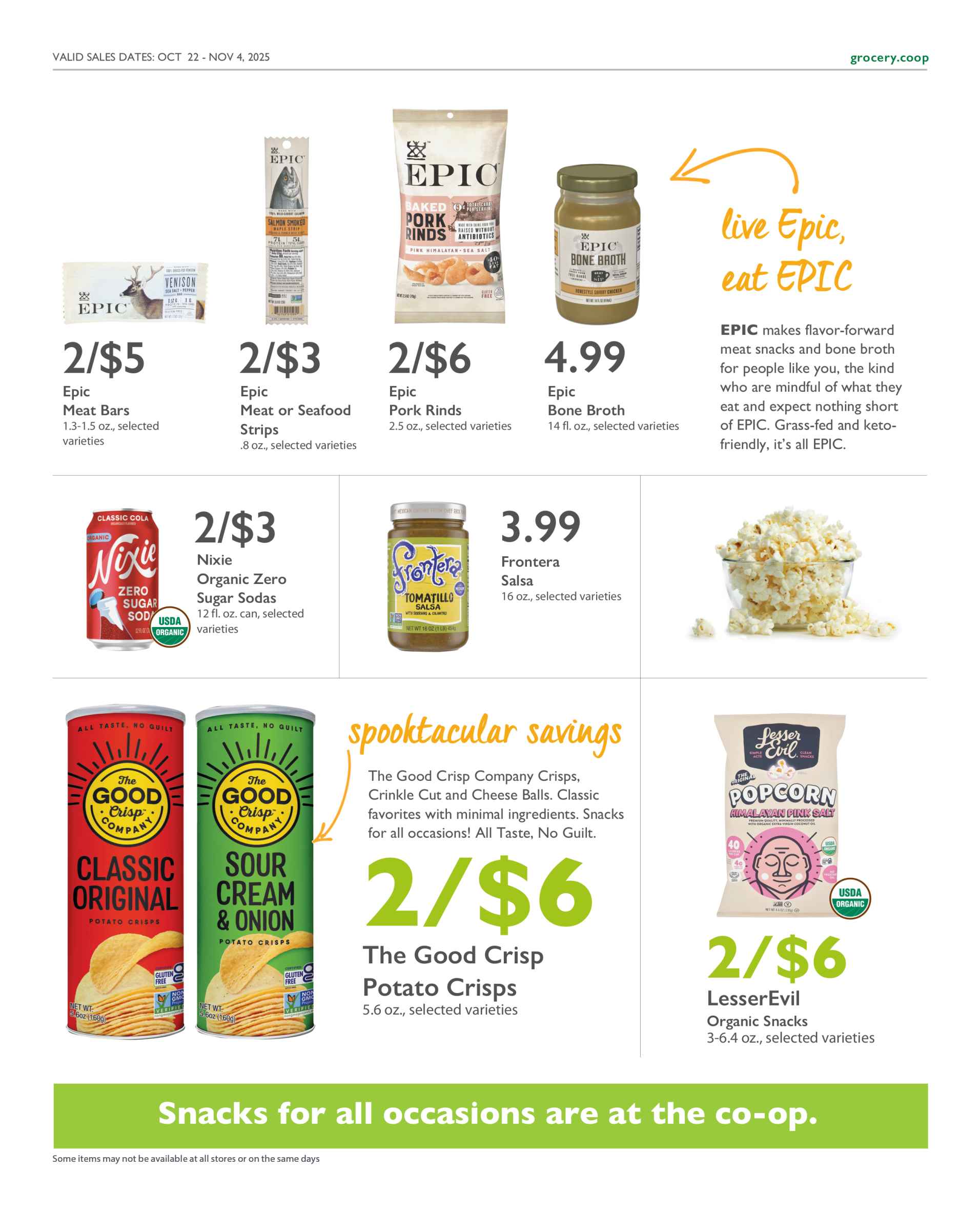 Current Specials