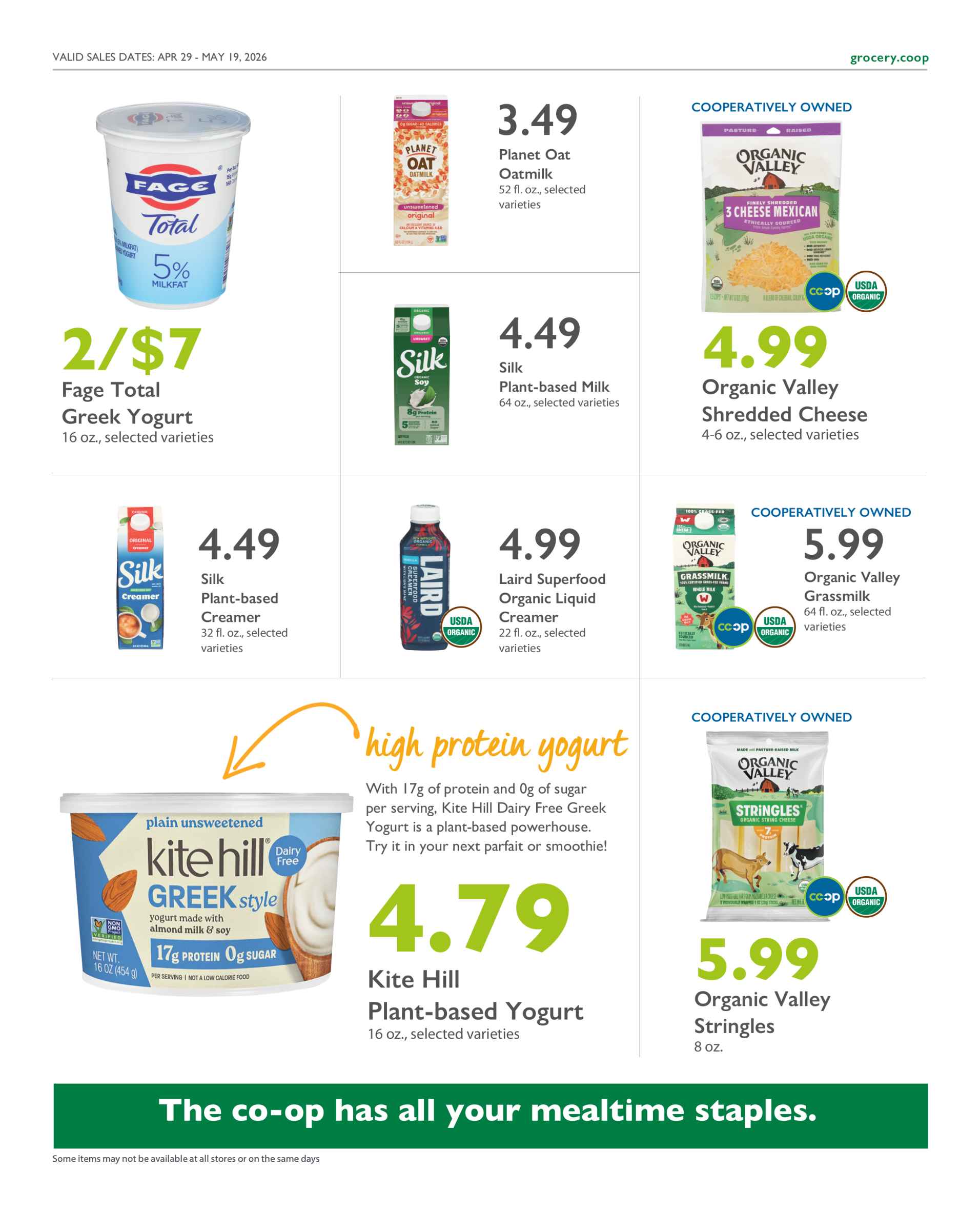 Current Specials