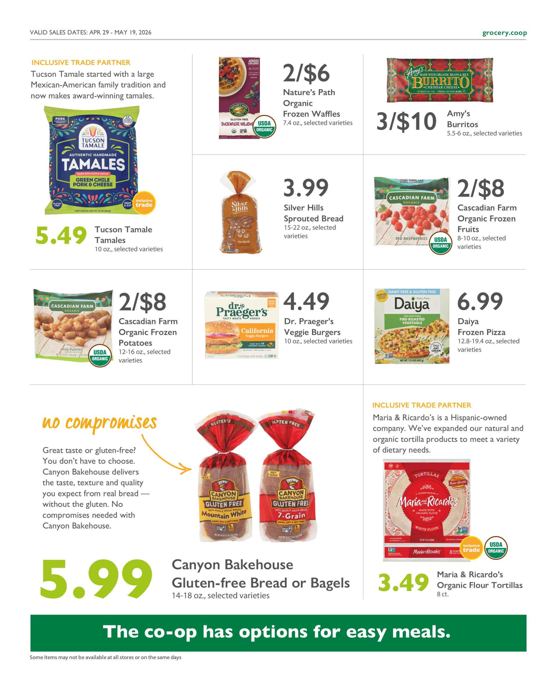 Current Specials