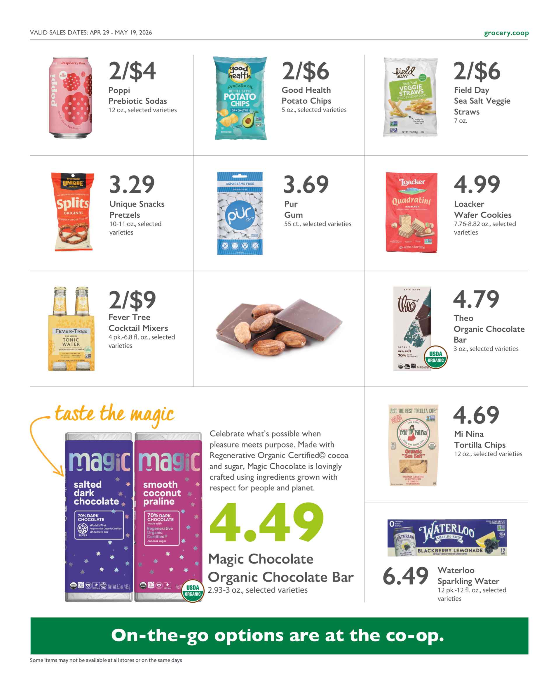 Current Specials