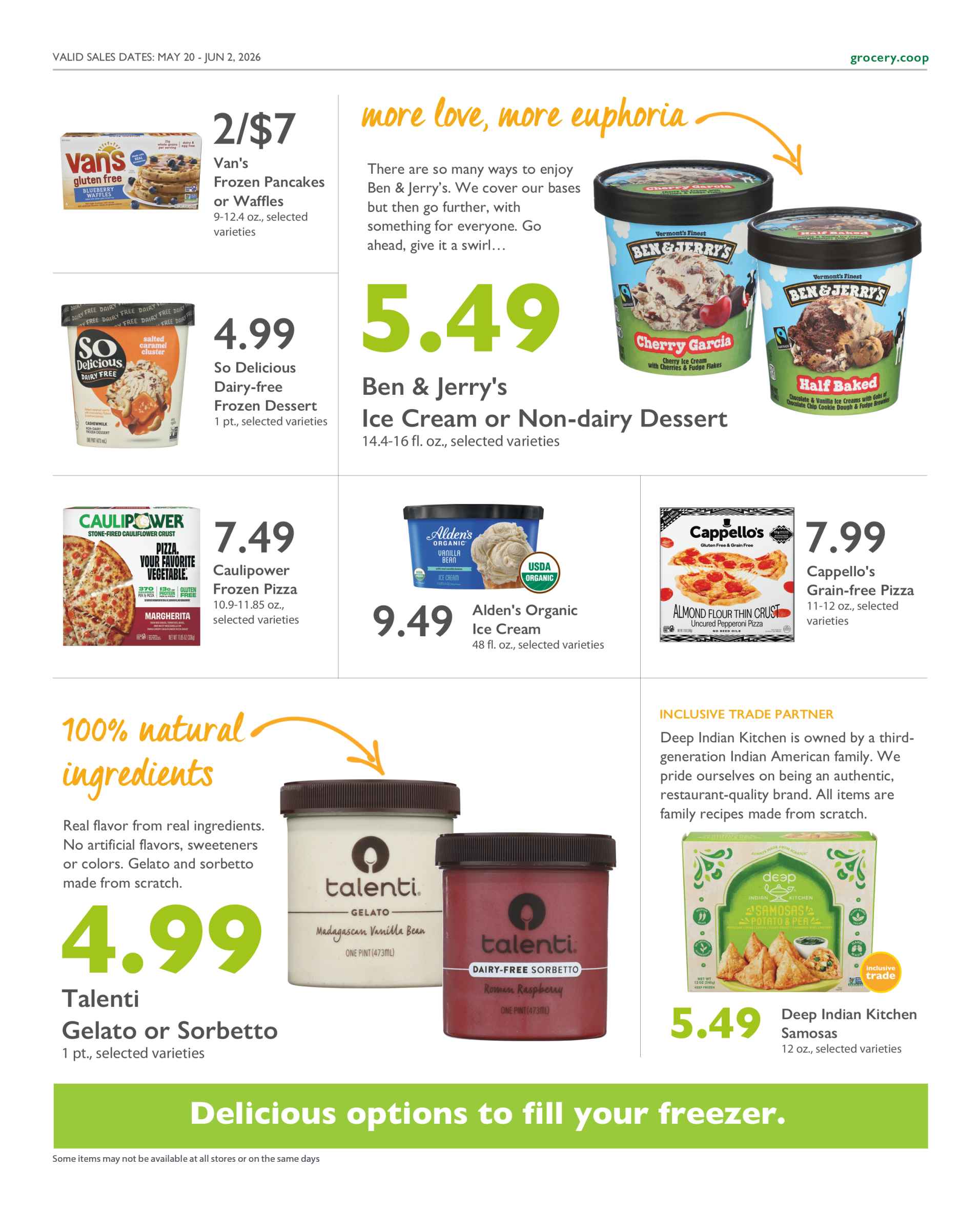 Current Specials