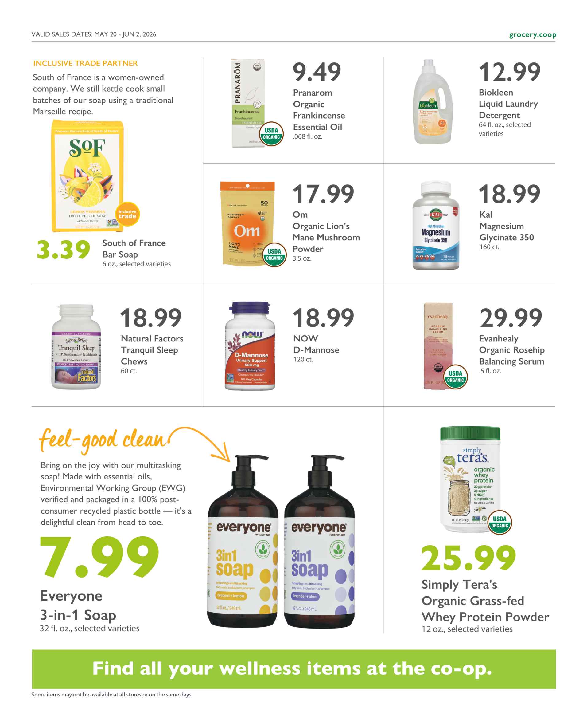 Current Specials