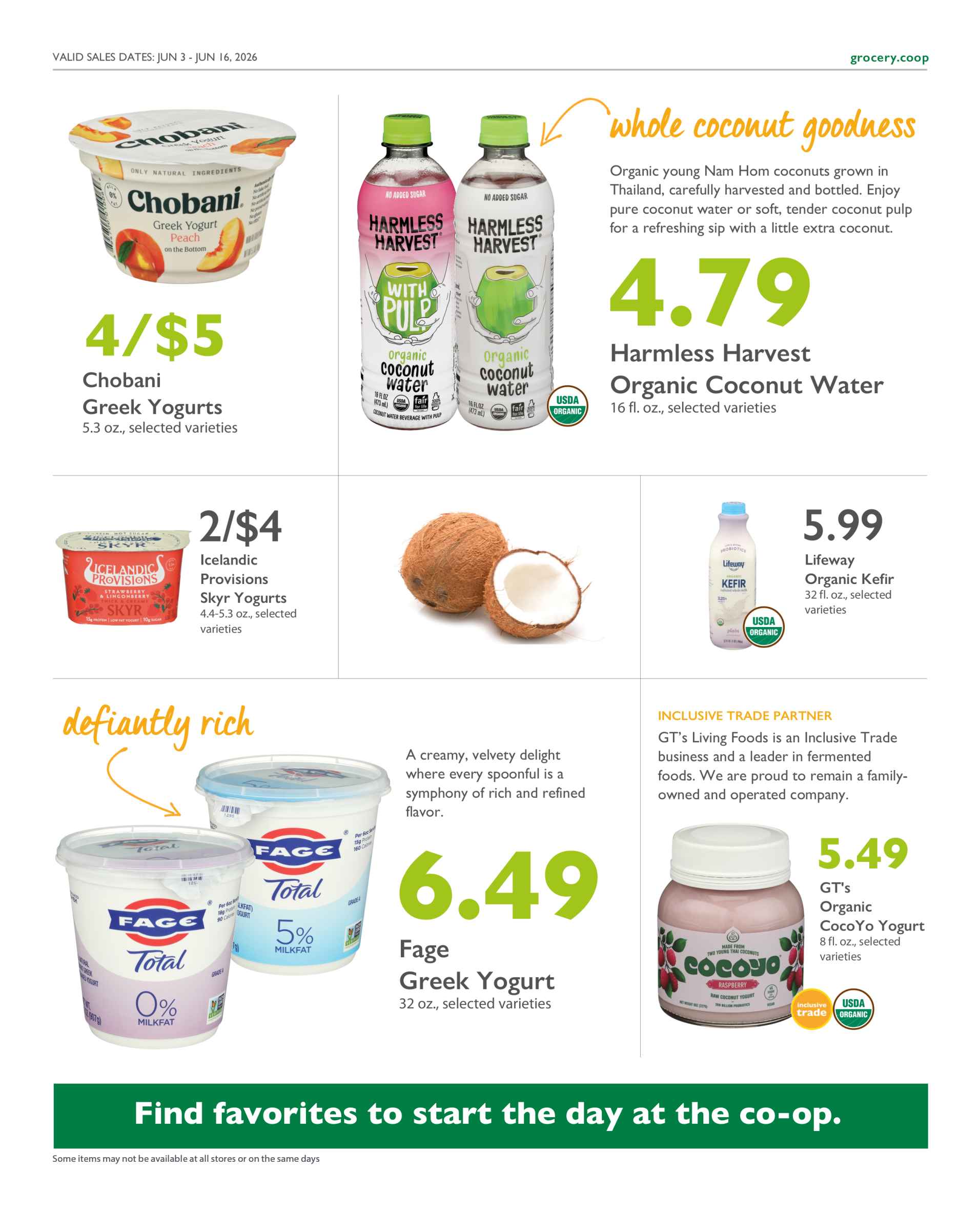 Current Specials