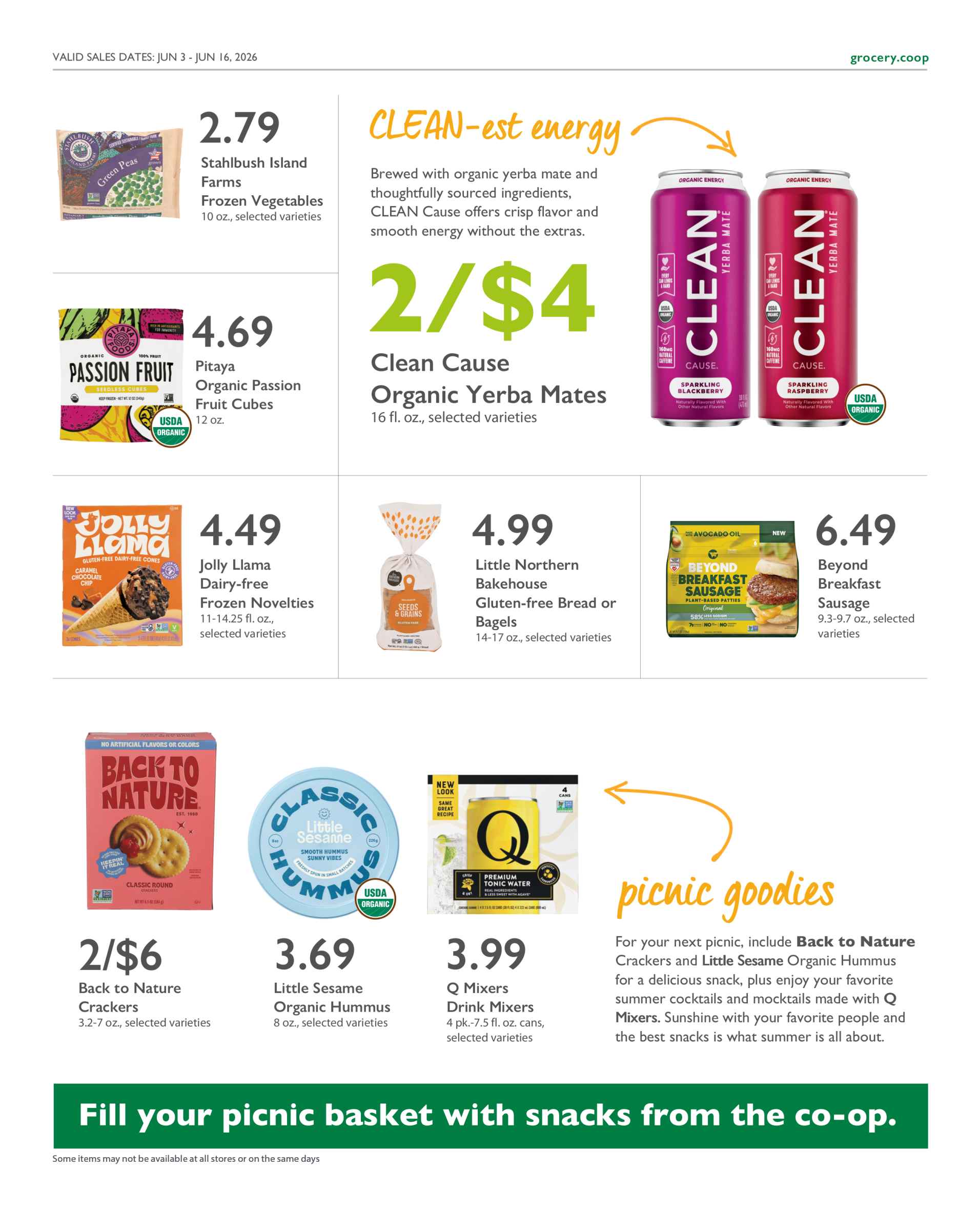 Current Specials