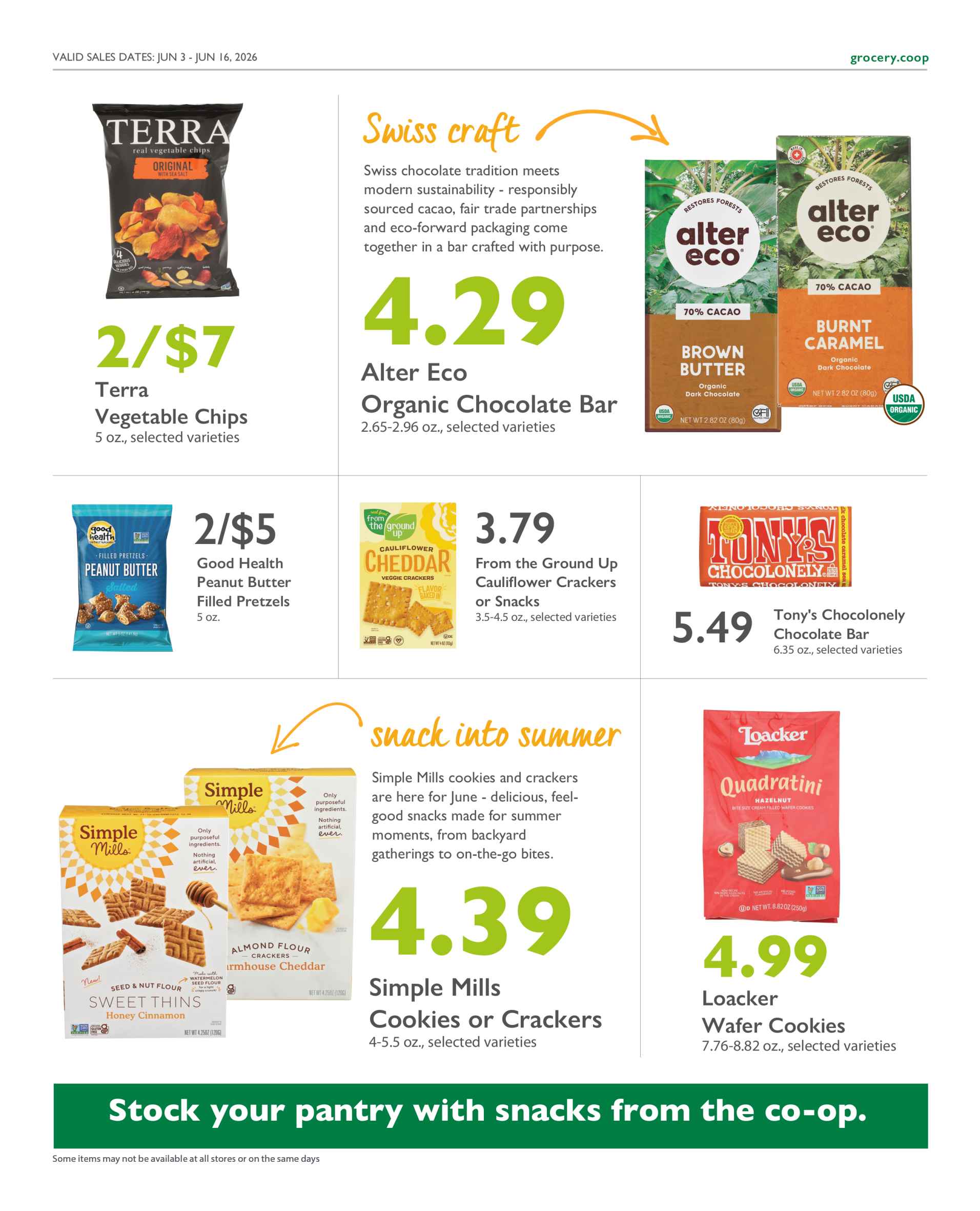 Current Specials