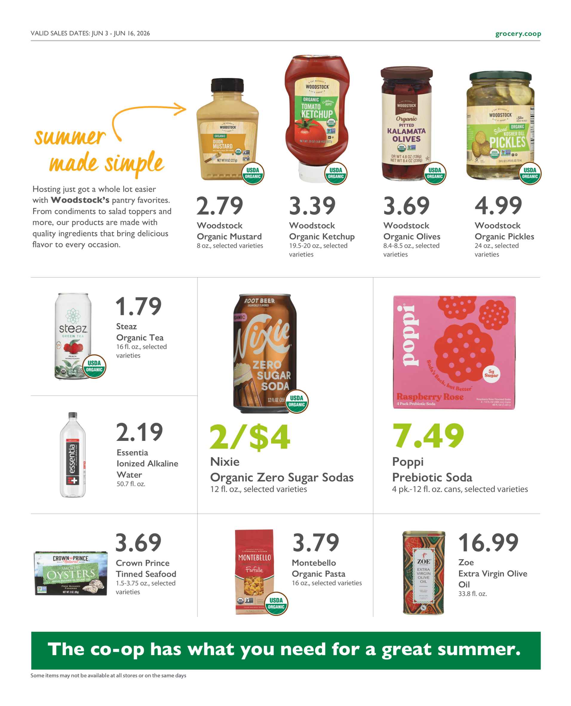 Current Specials