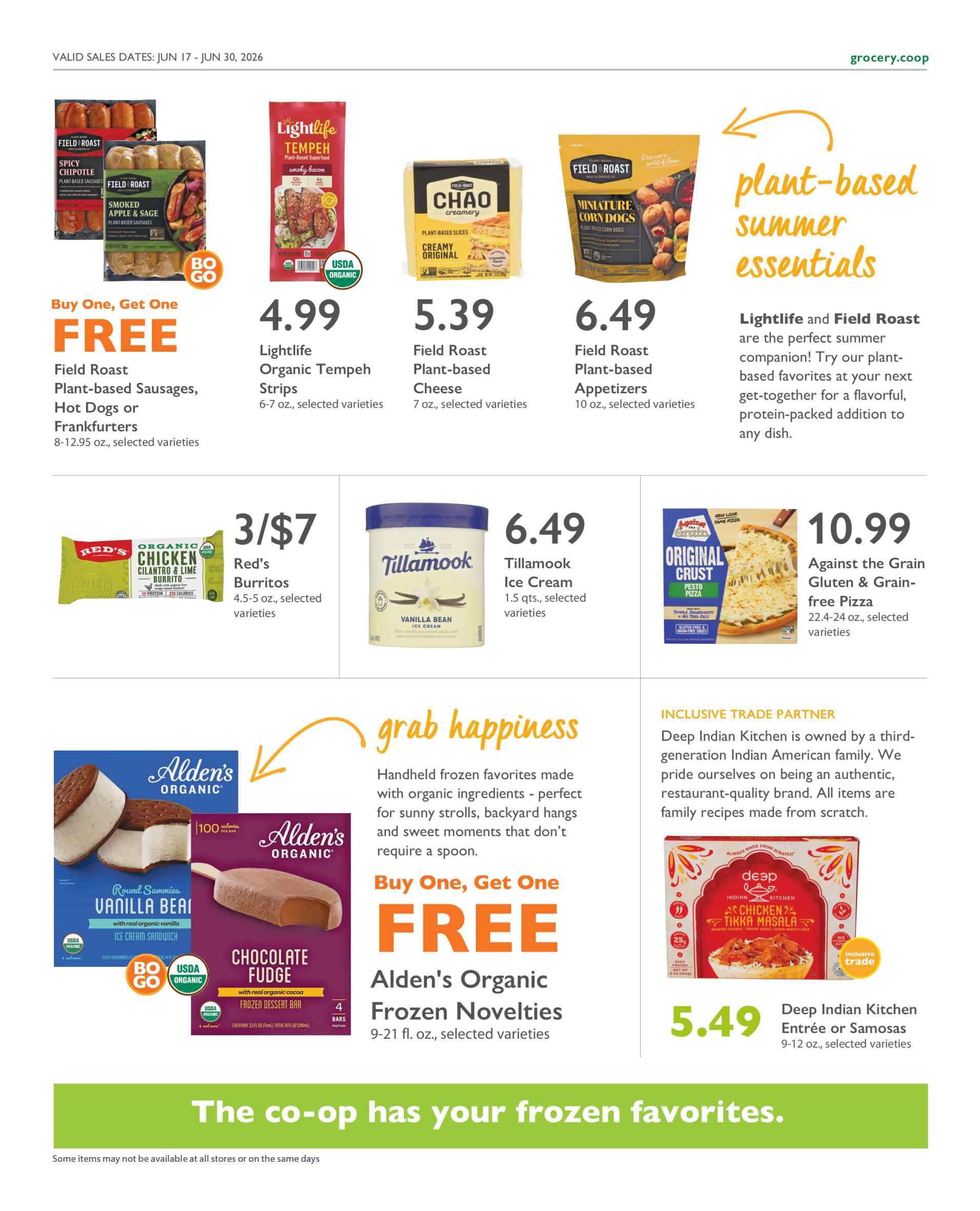 Current Specials
