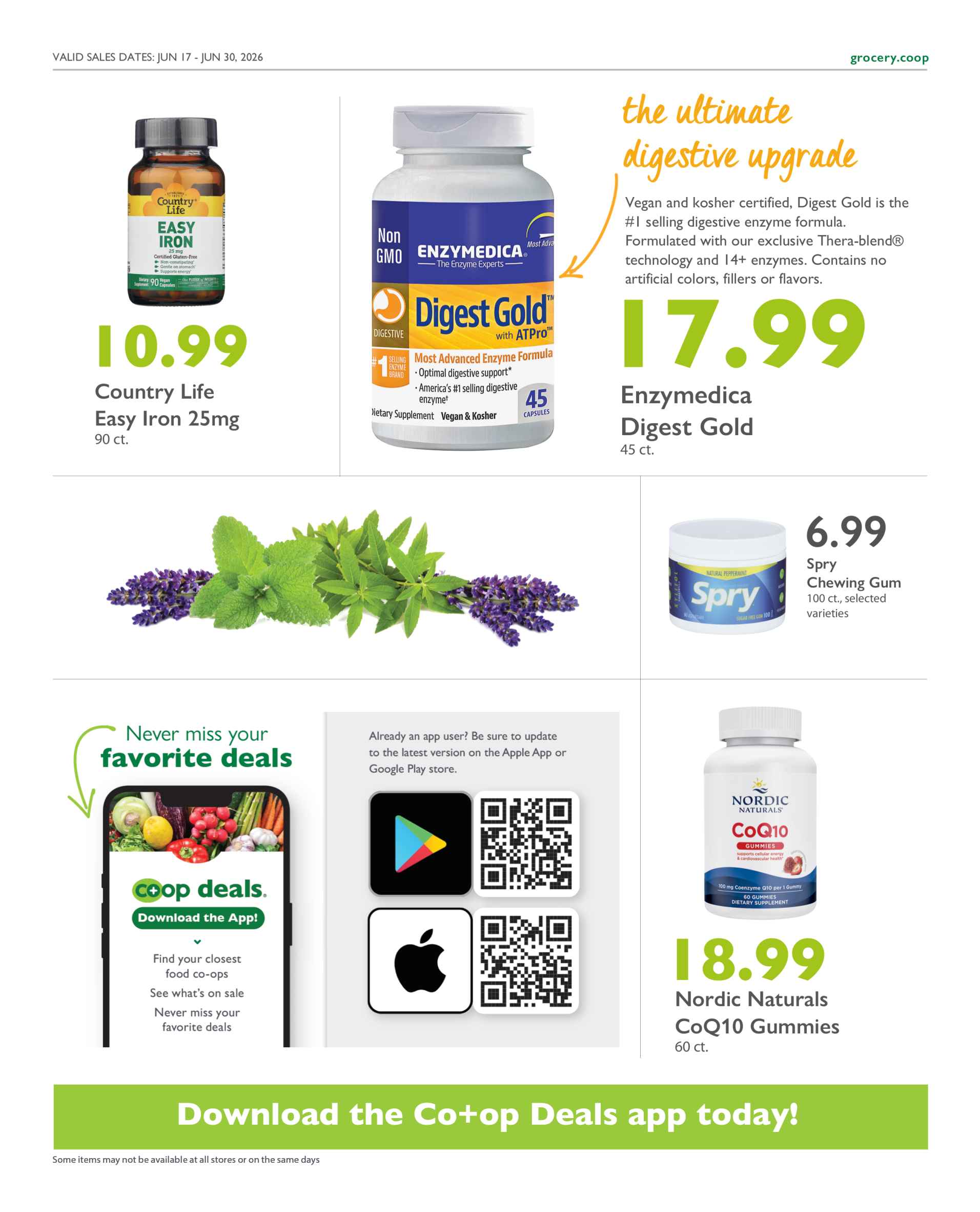 Current Specials