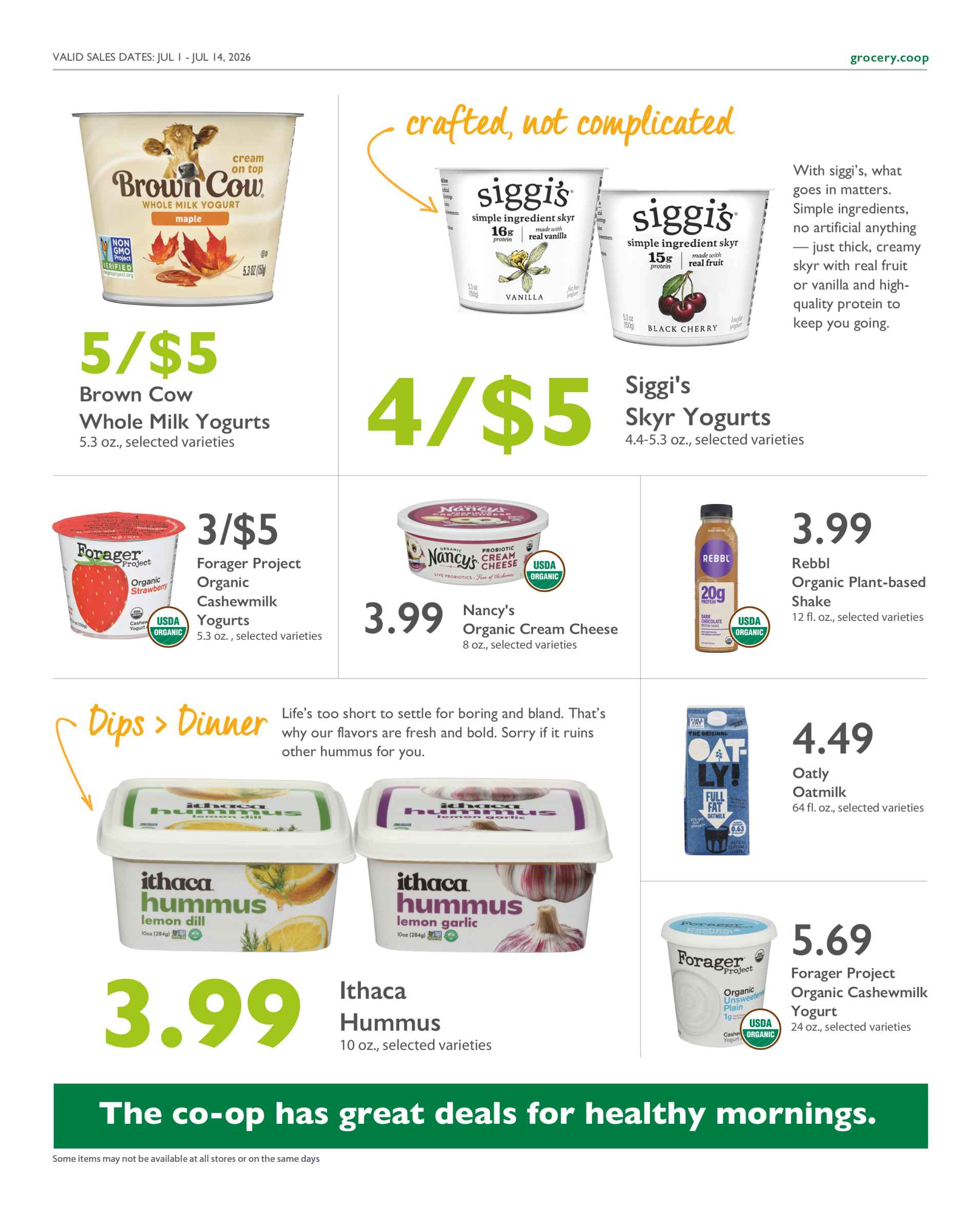 Current Specials
