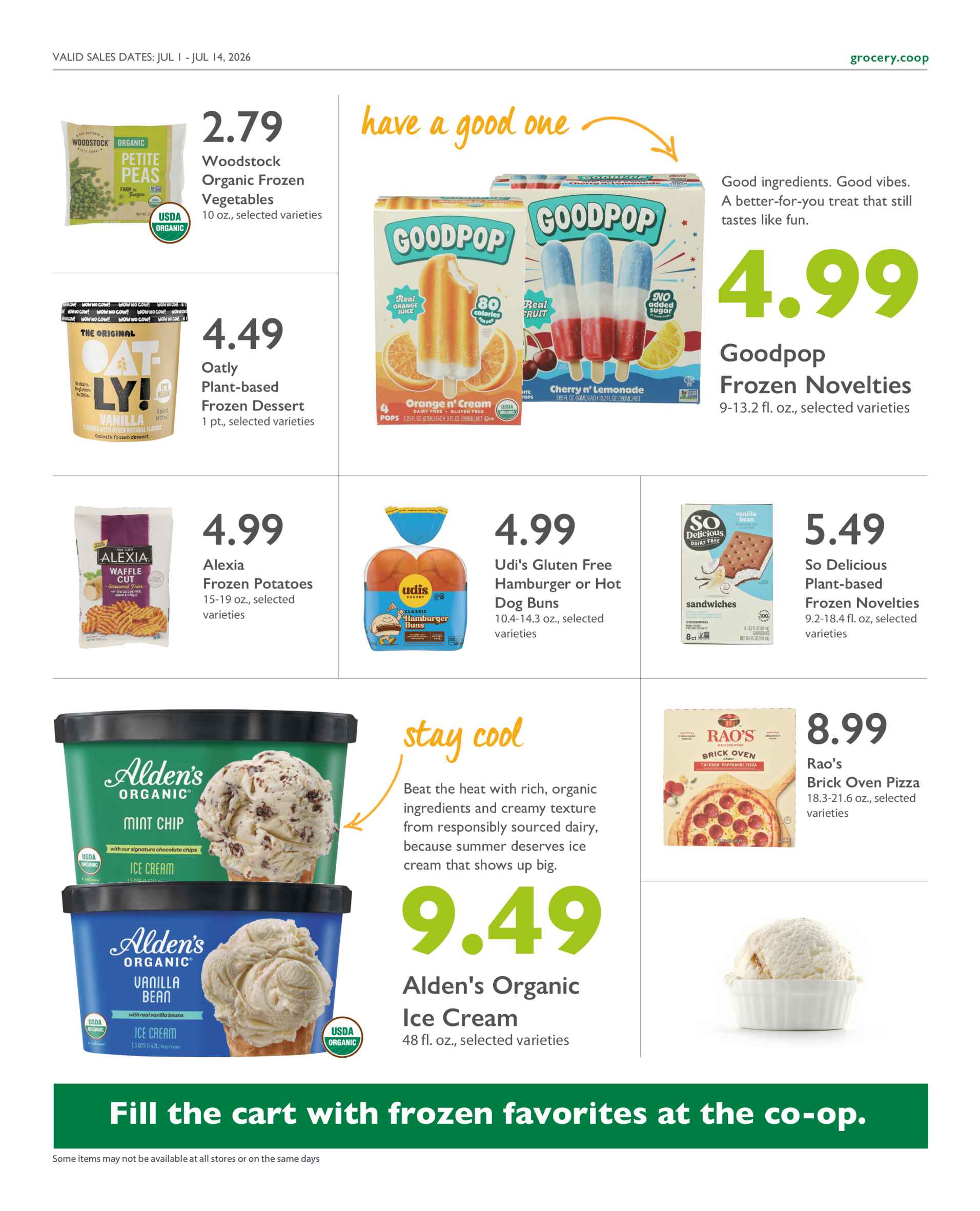 Current Specials