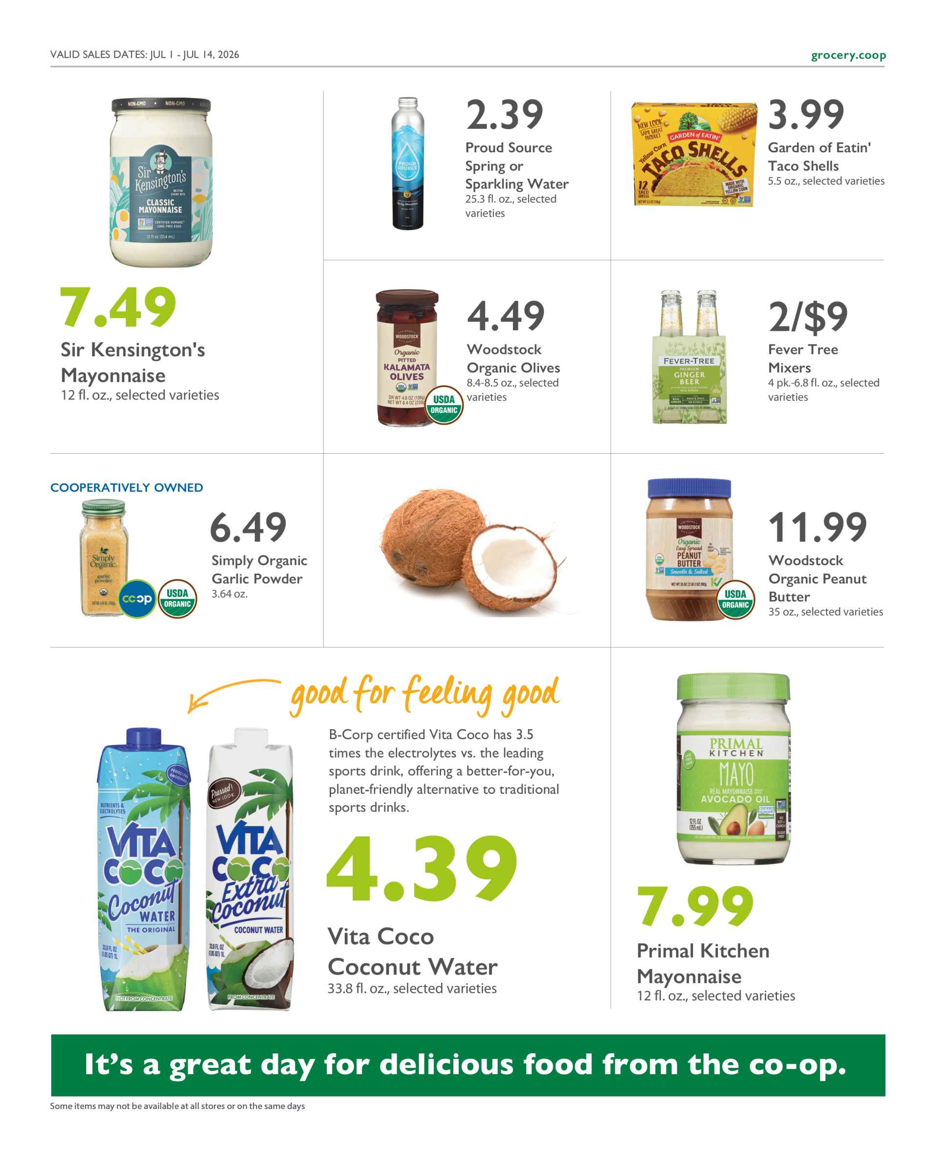 Current Specials