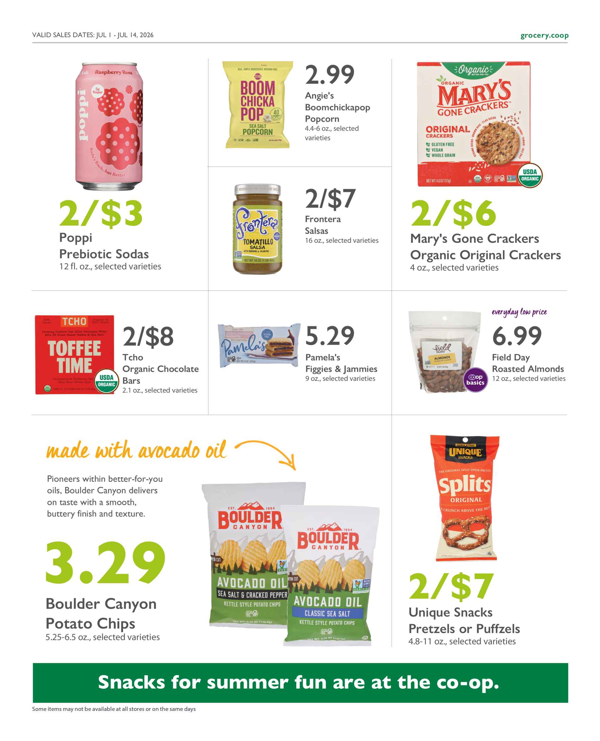 Current Specials