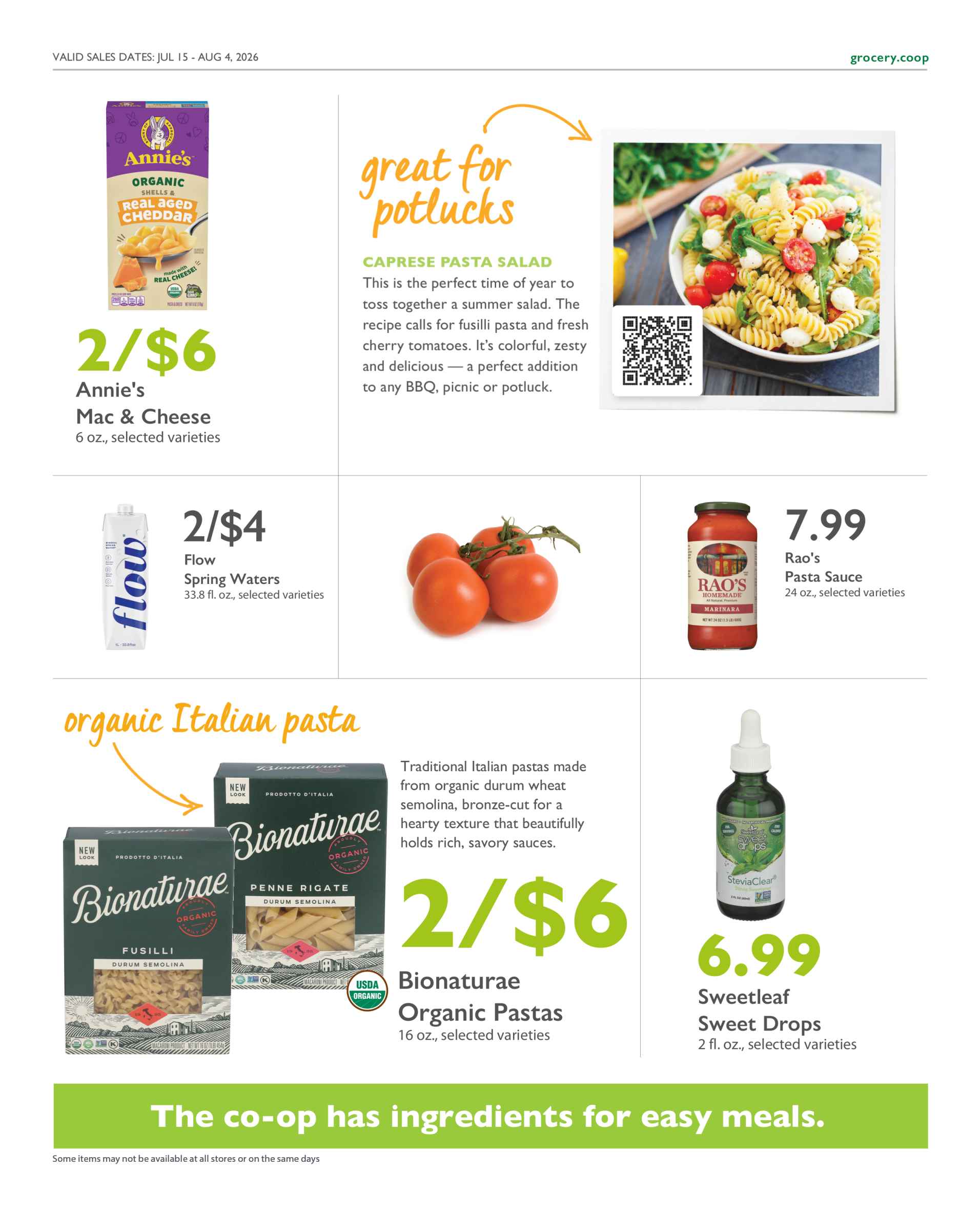 Current Specials