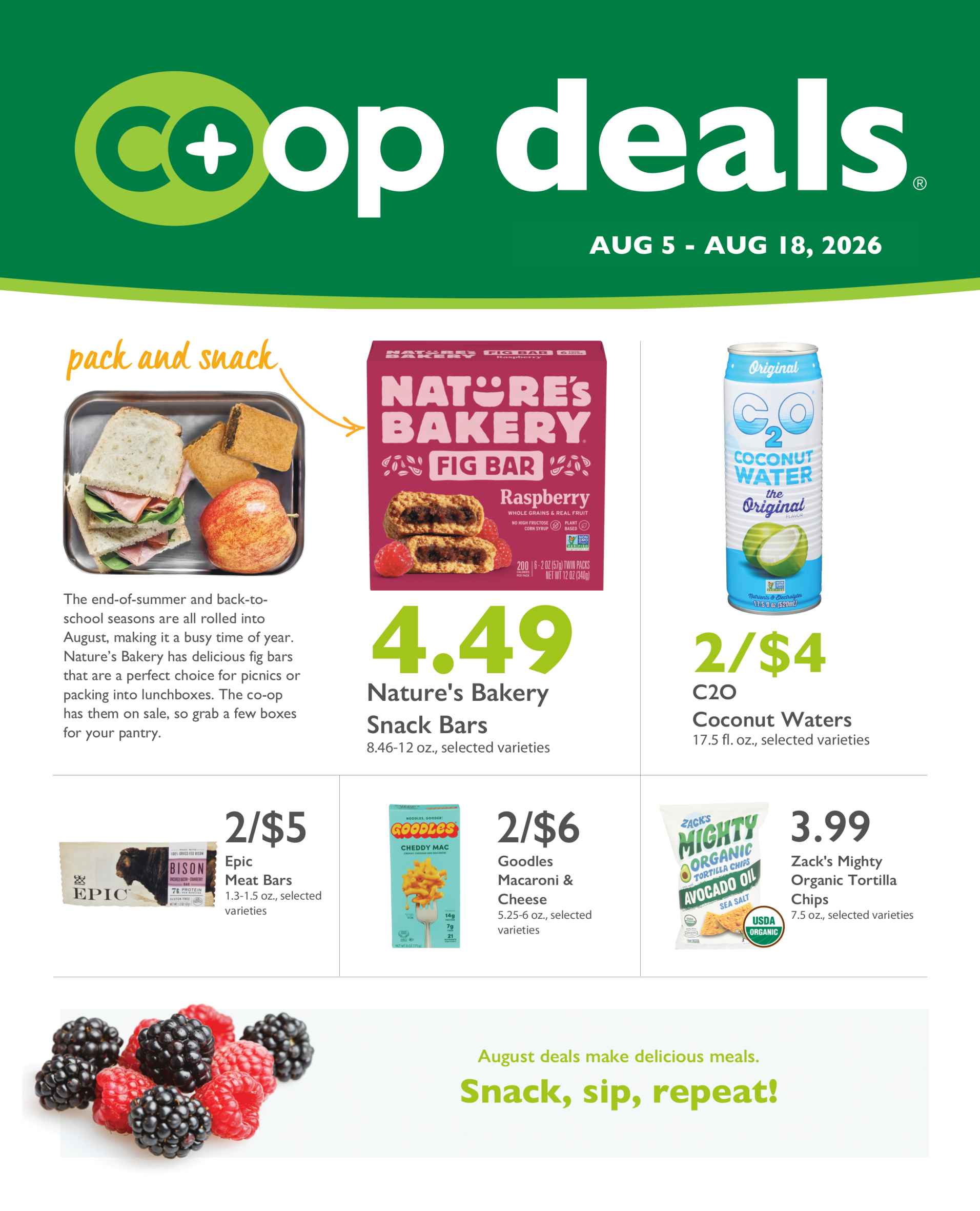 Current Specials