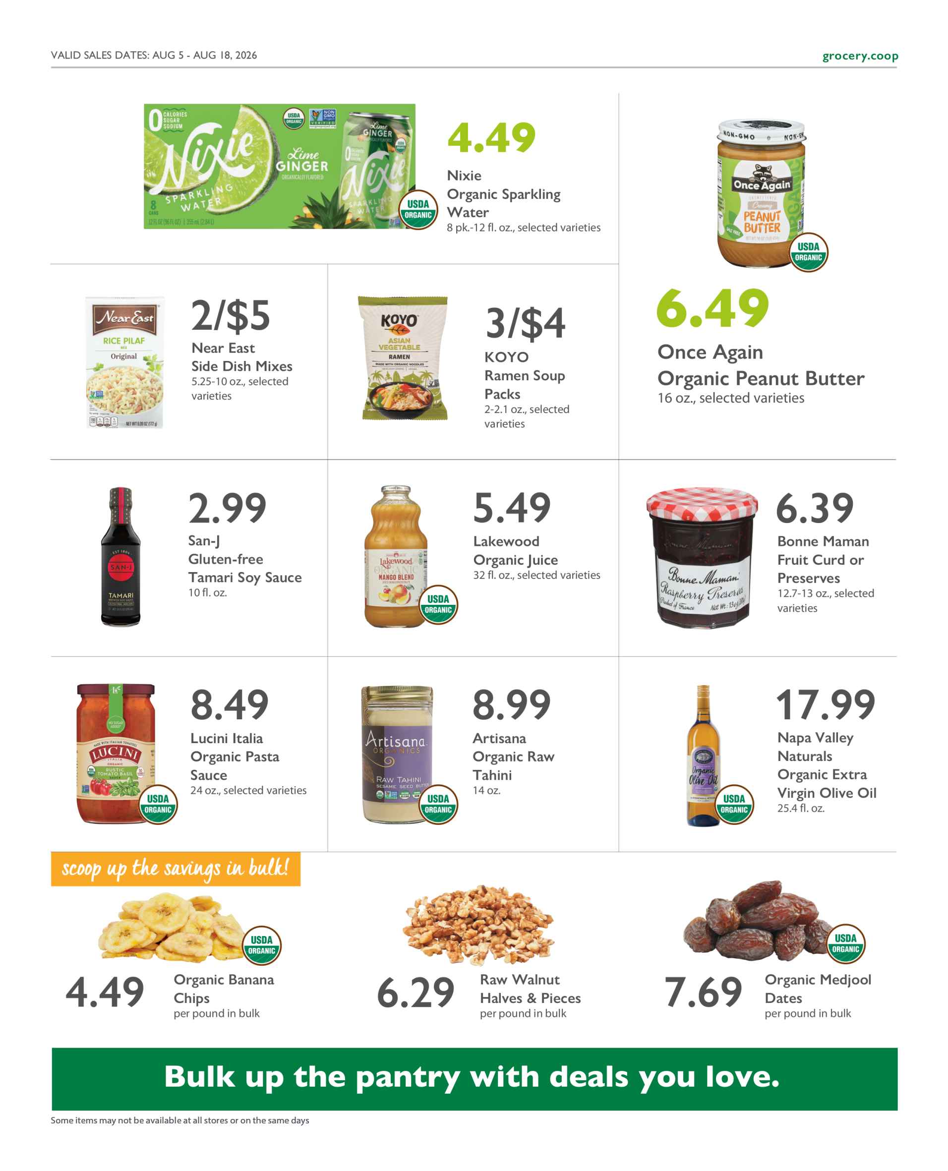 Current Specials