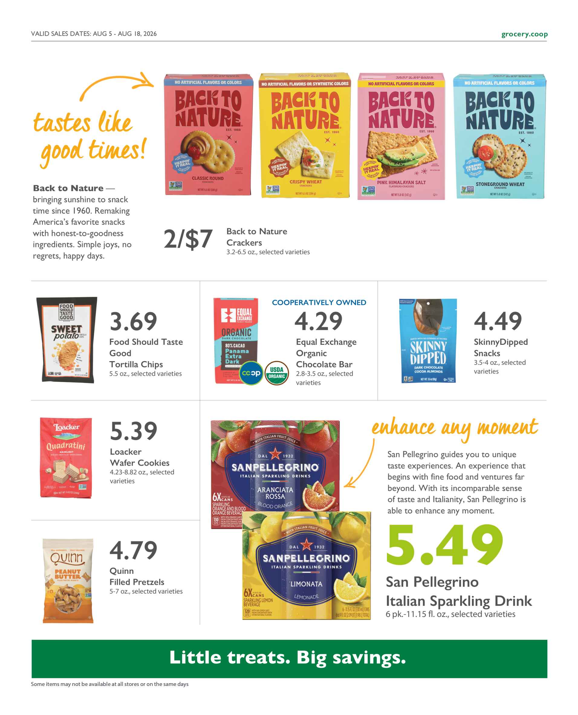 Current Specials