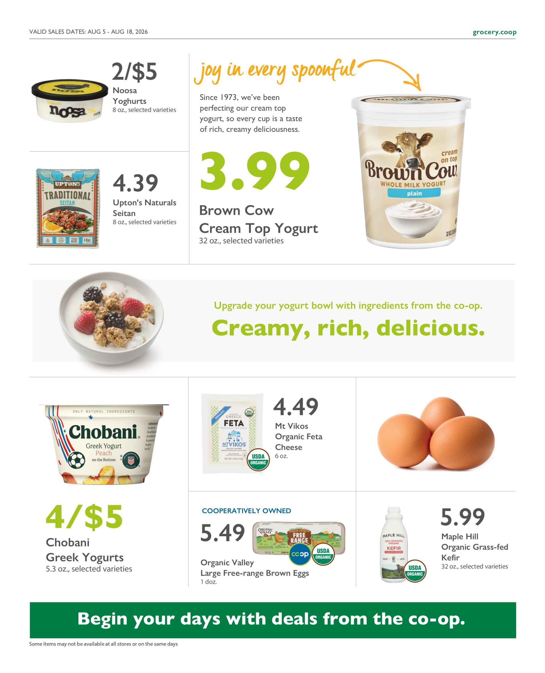 Current Specials