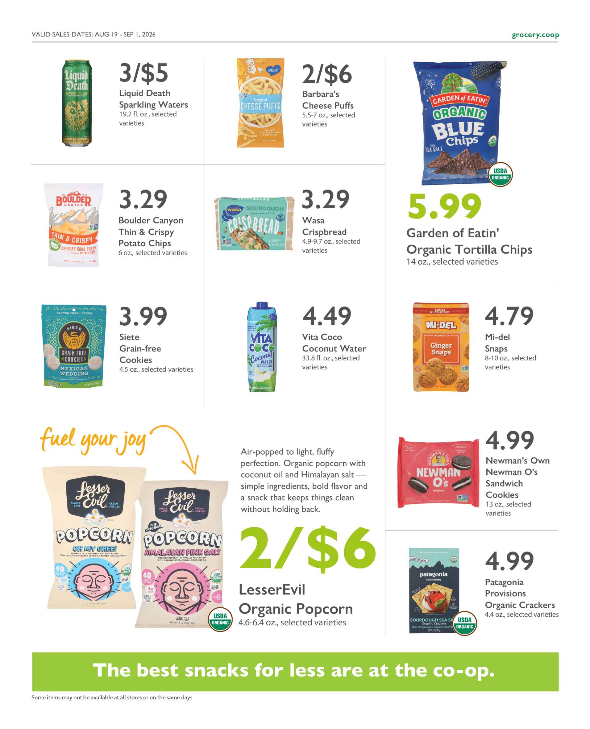 Current Specials