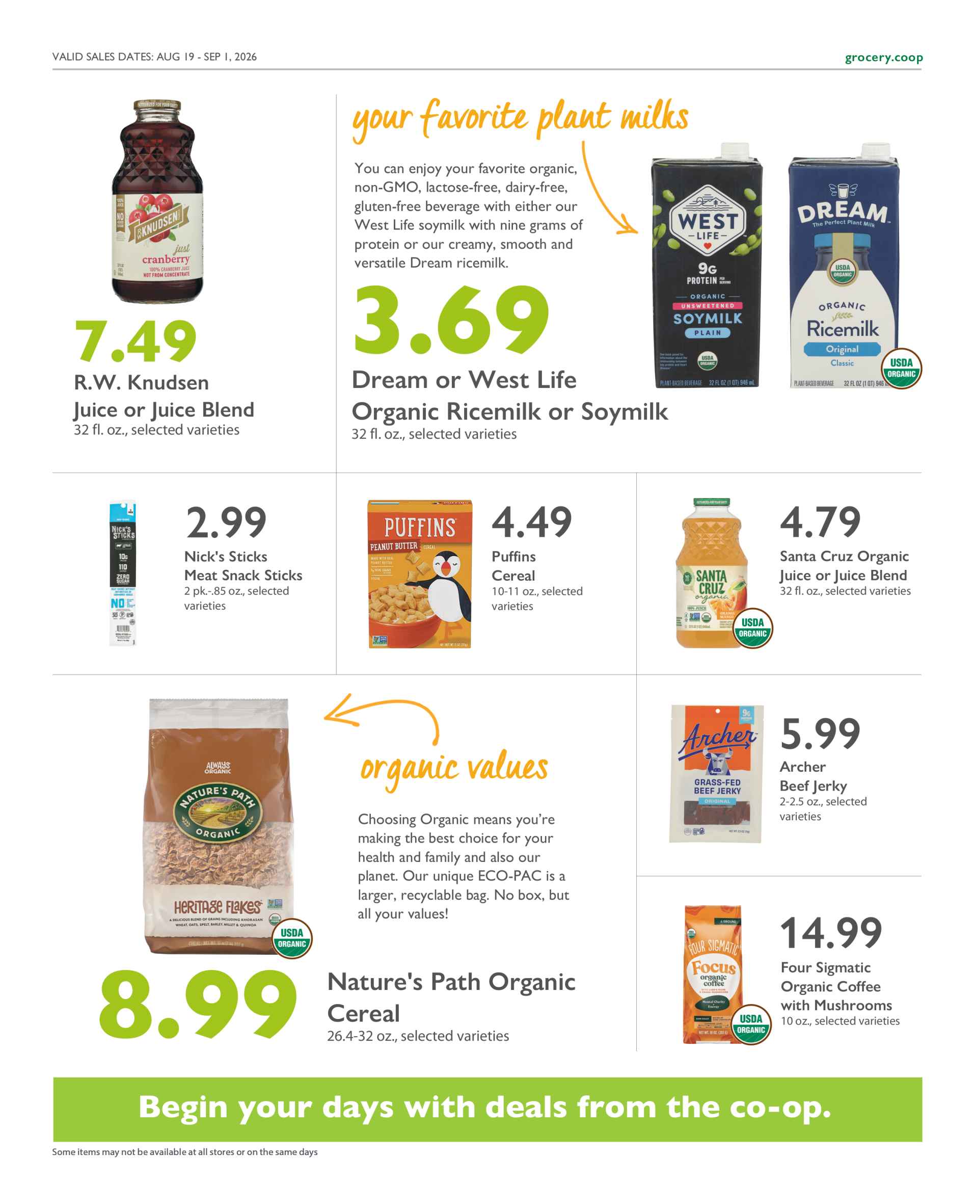 Current Specials