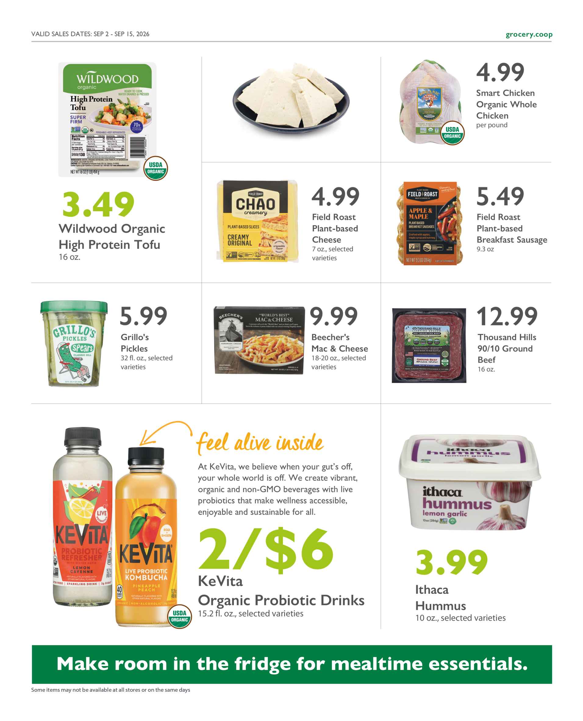 Current Specials
