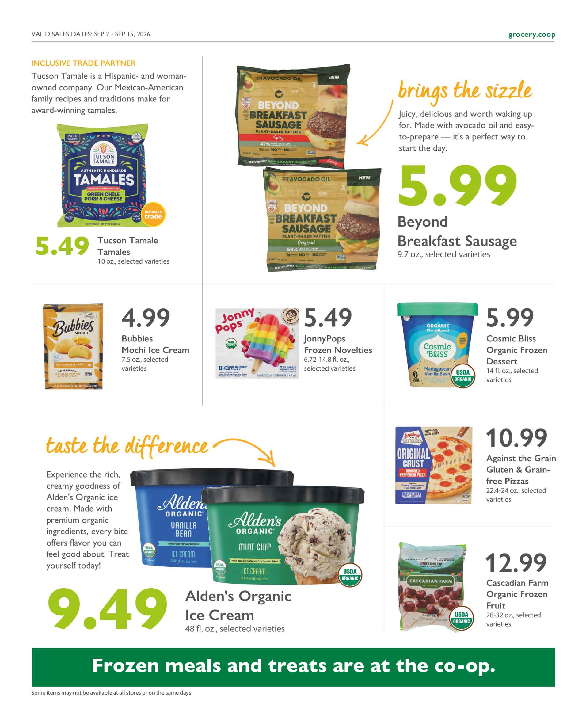 Current Specials
