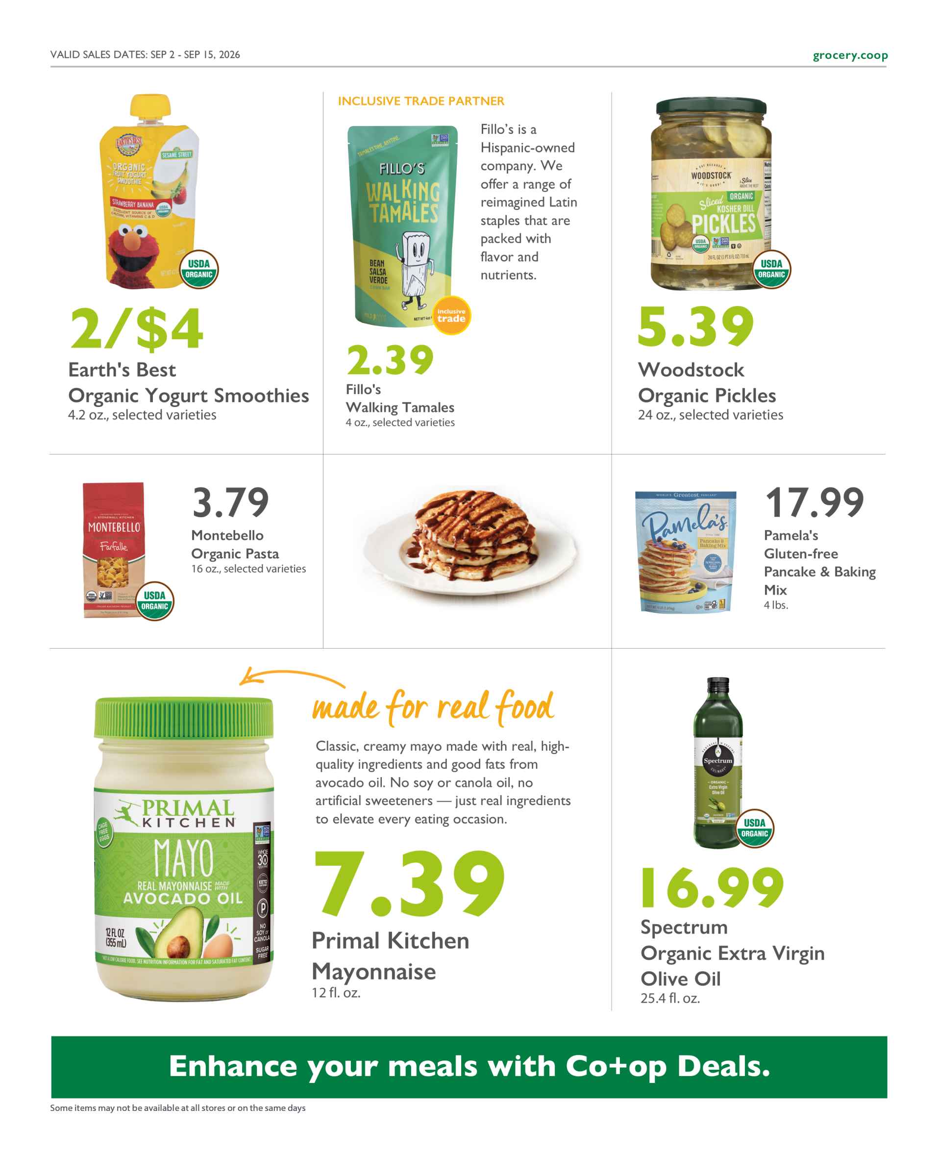 Current Specials