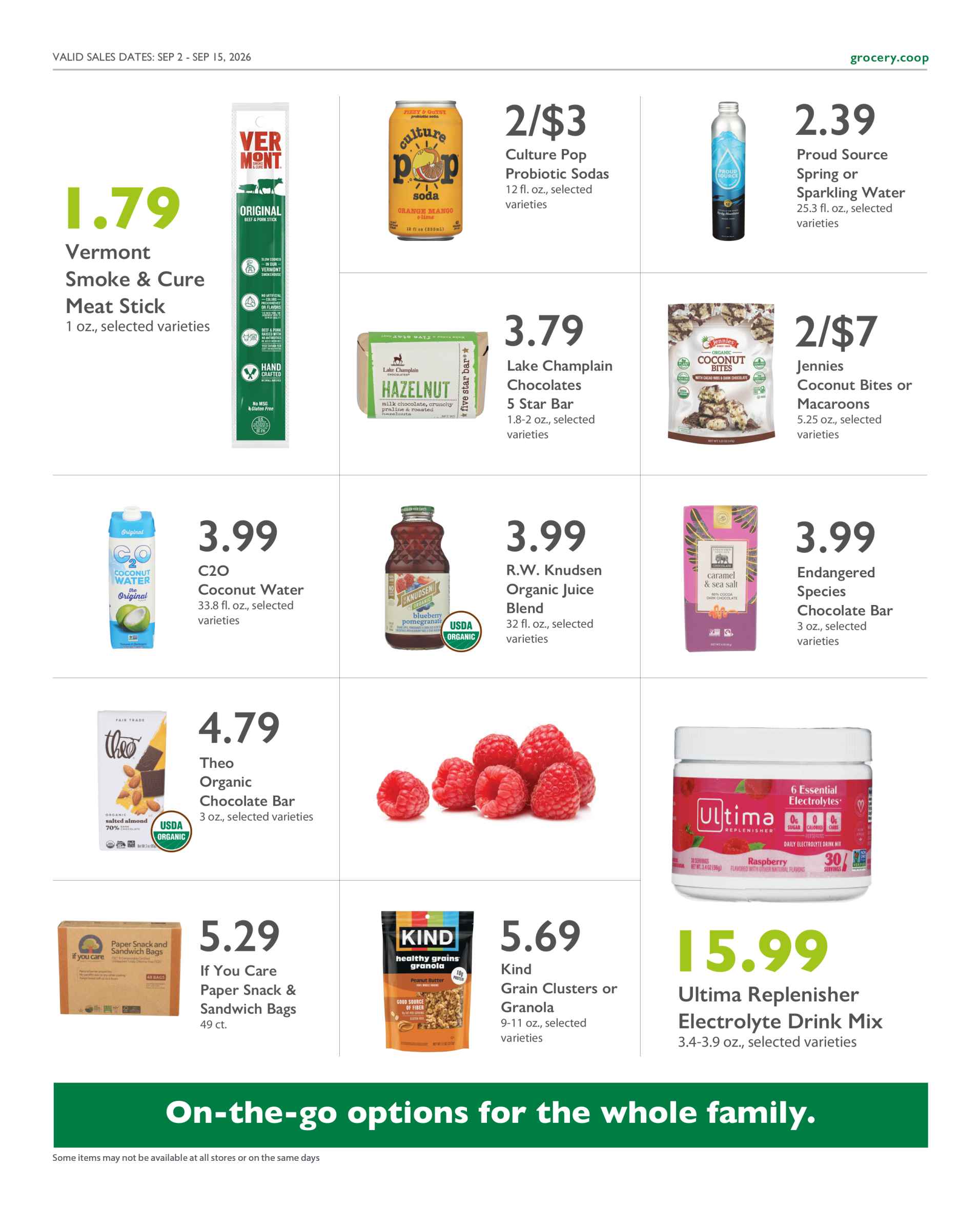 Current Specials