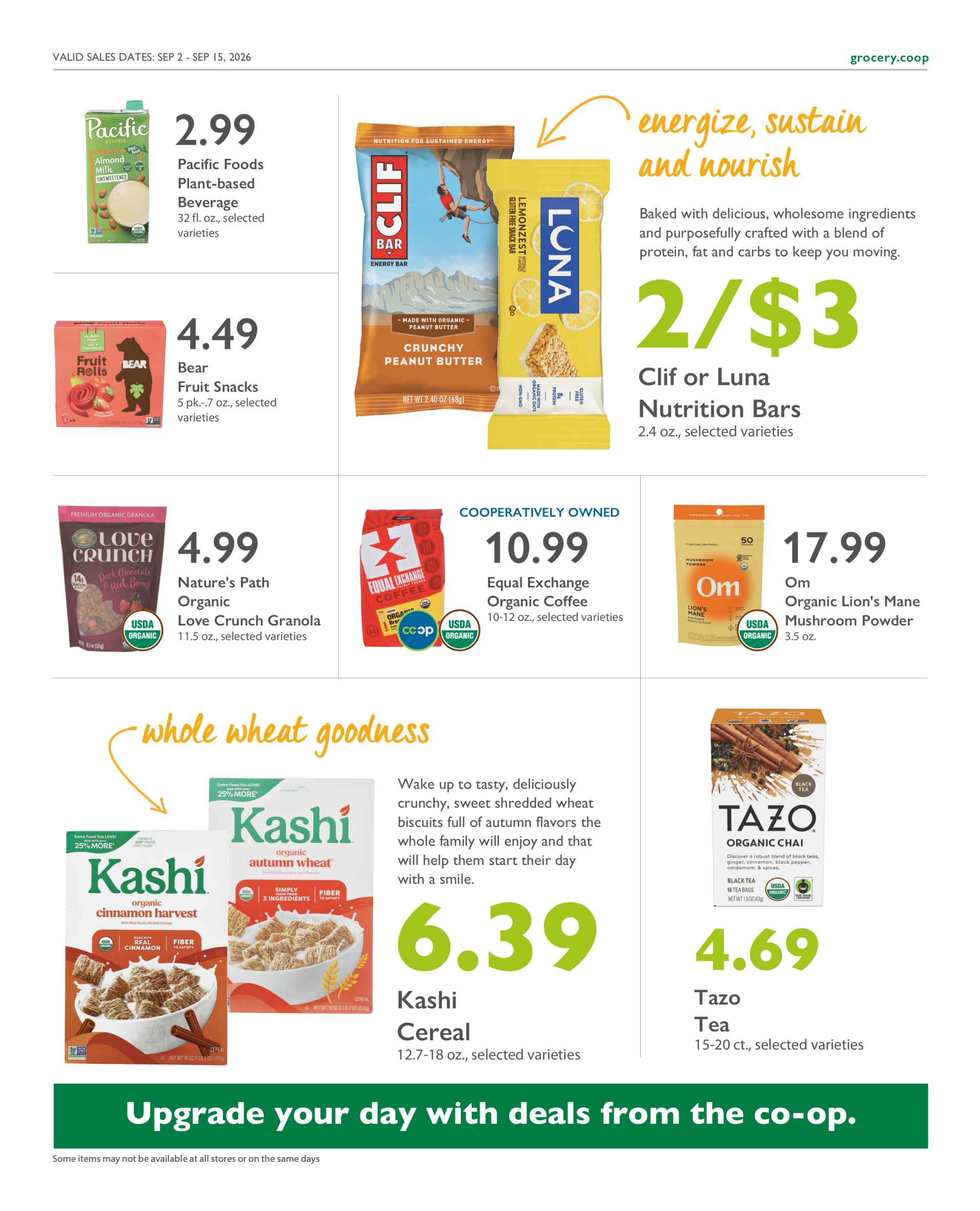 Current Specials