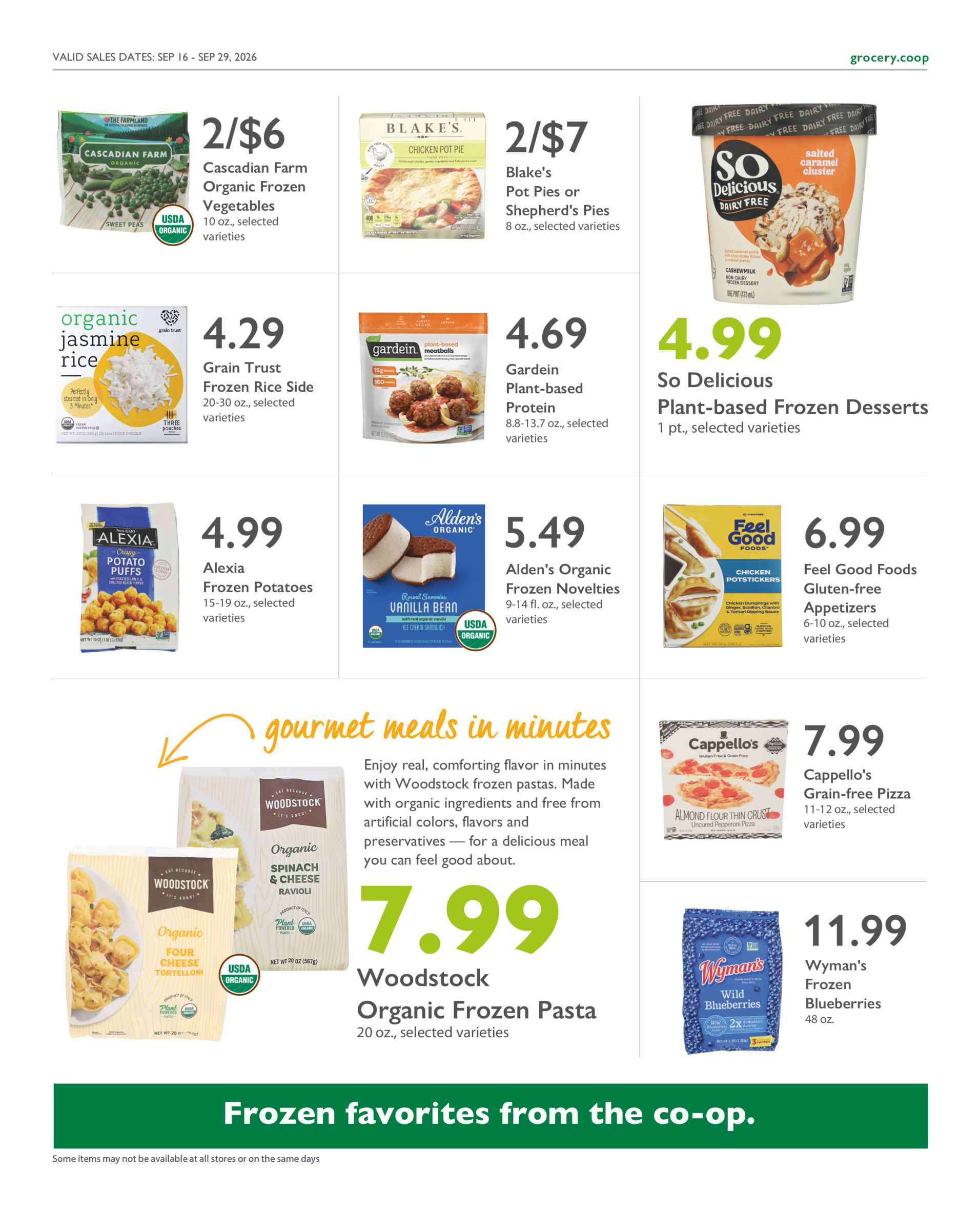 Current Specials