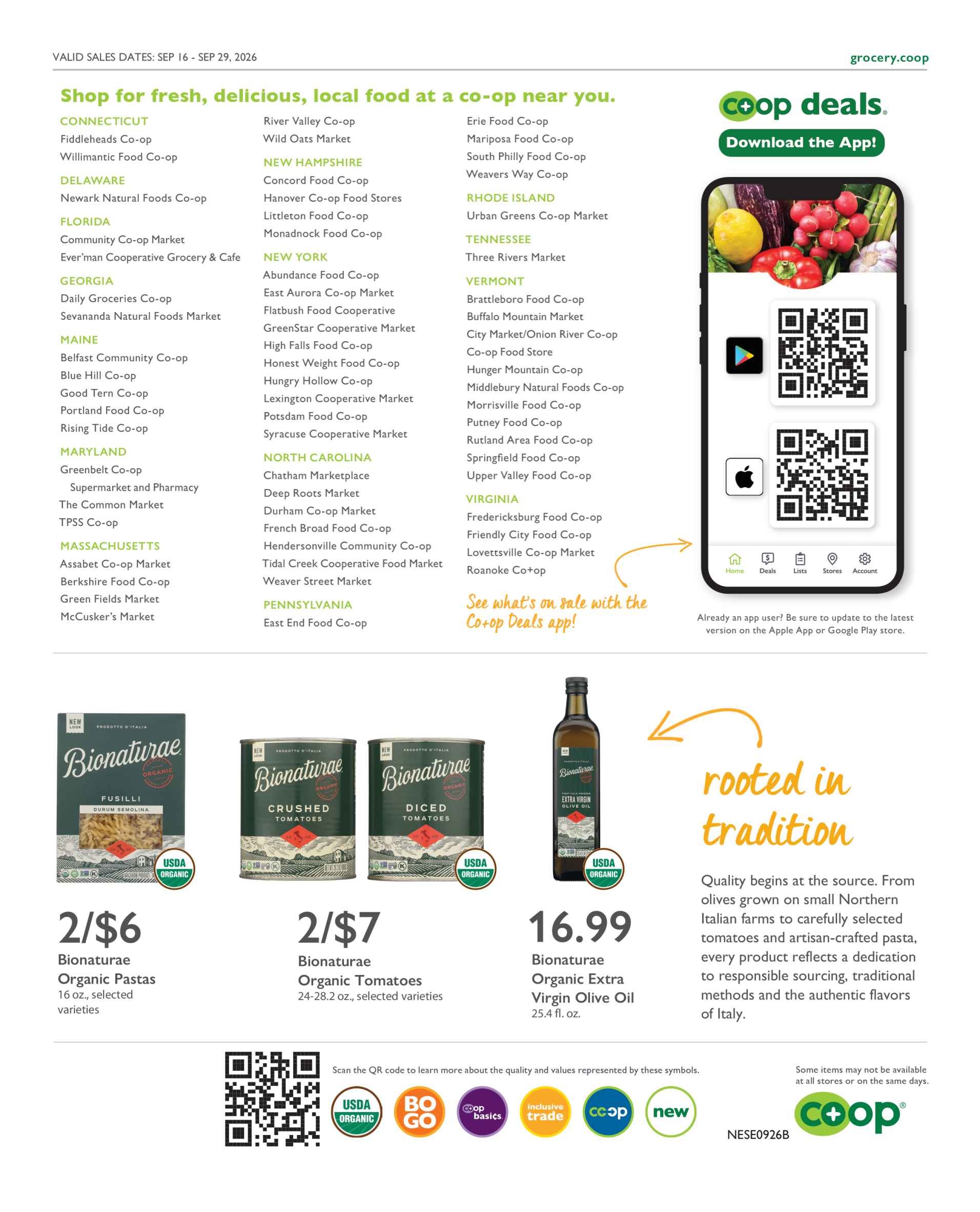 Current Specials