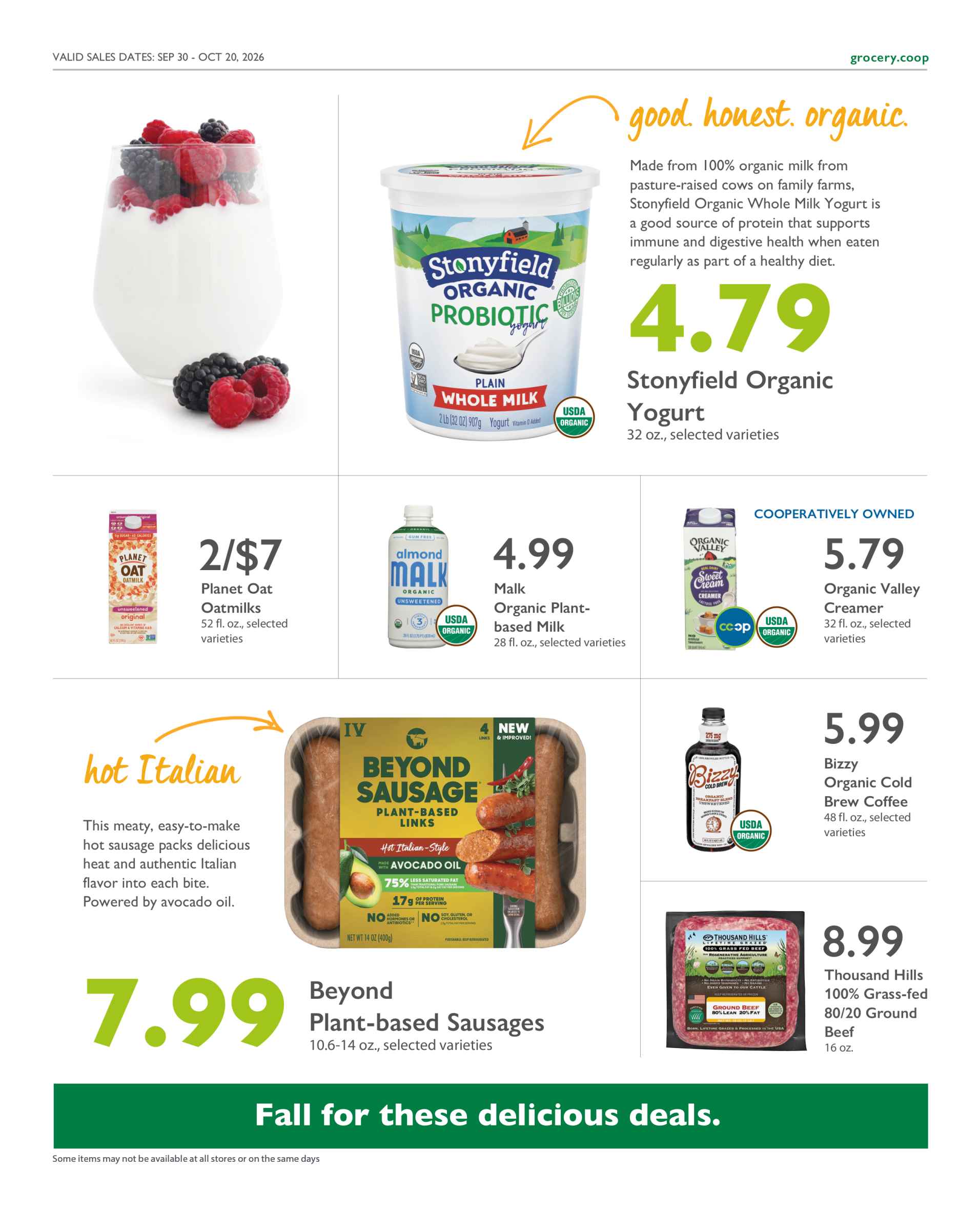 Current Specials