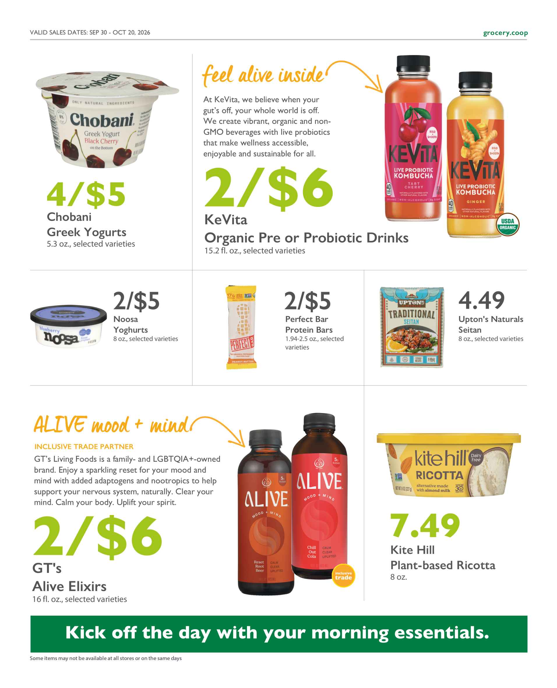Current Specials