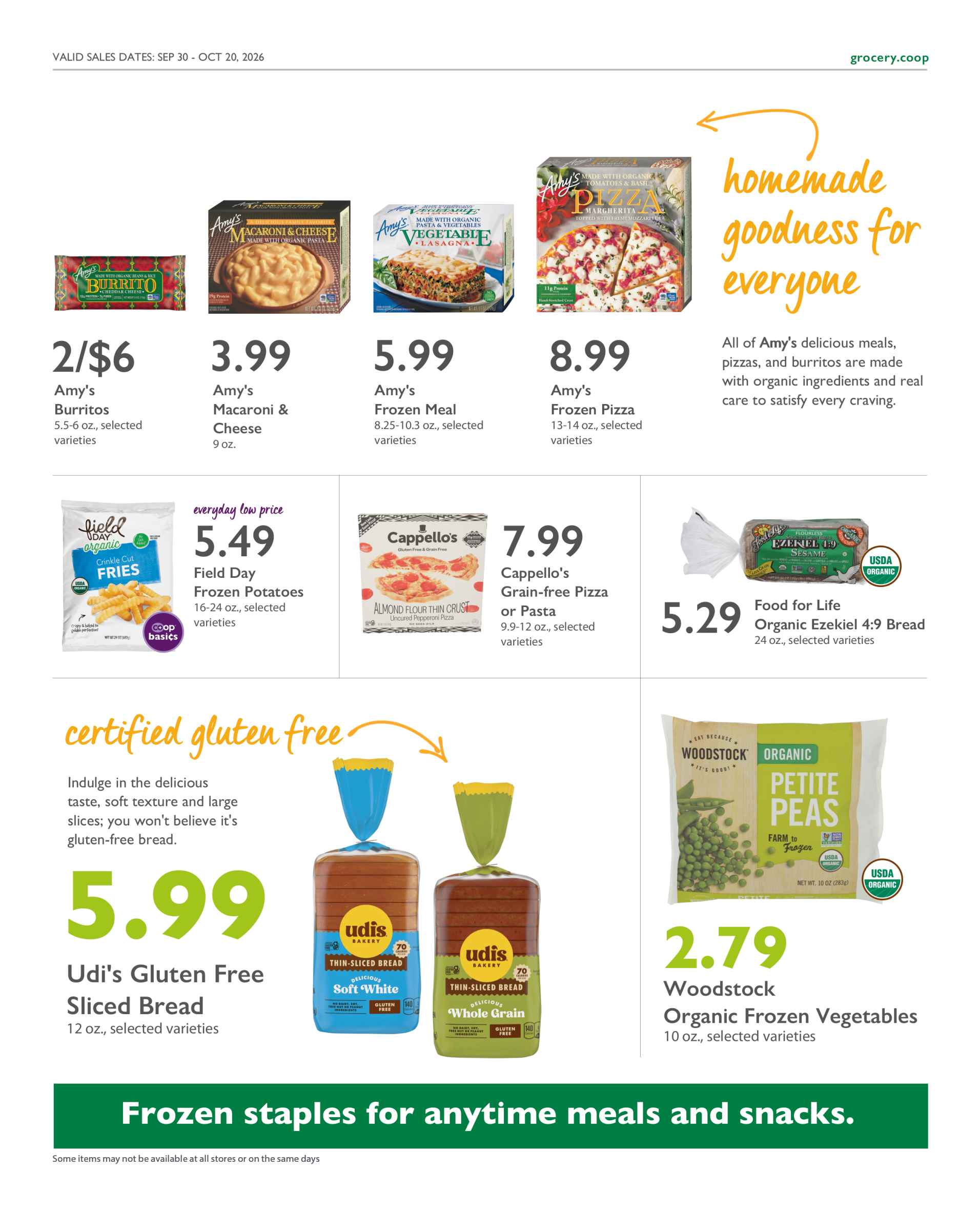 Current Specials