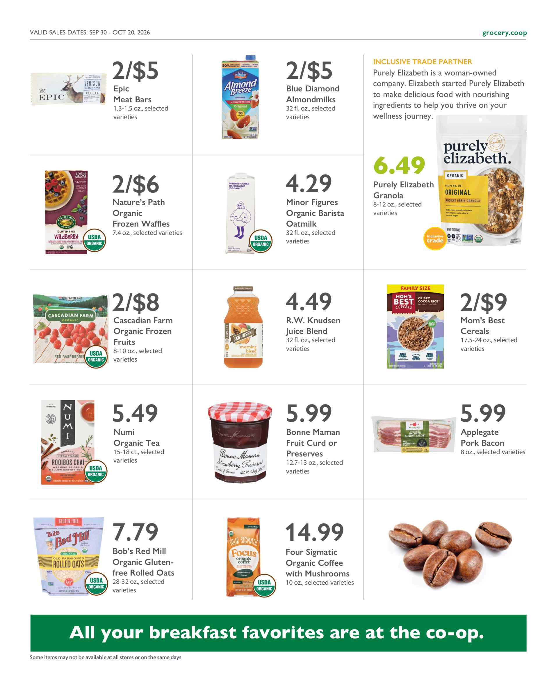 Current Specials