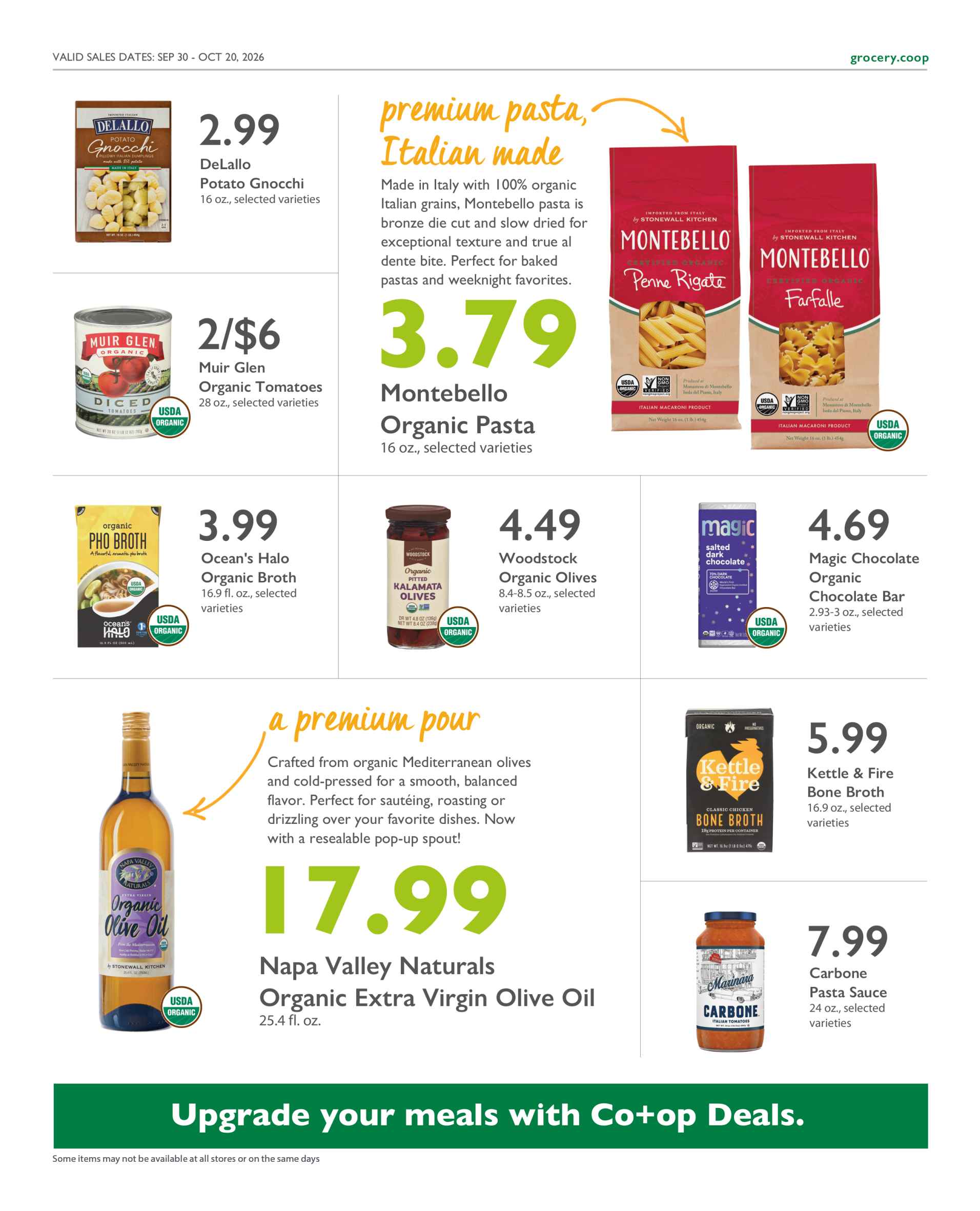 Current Specials