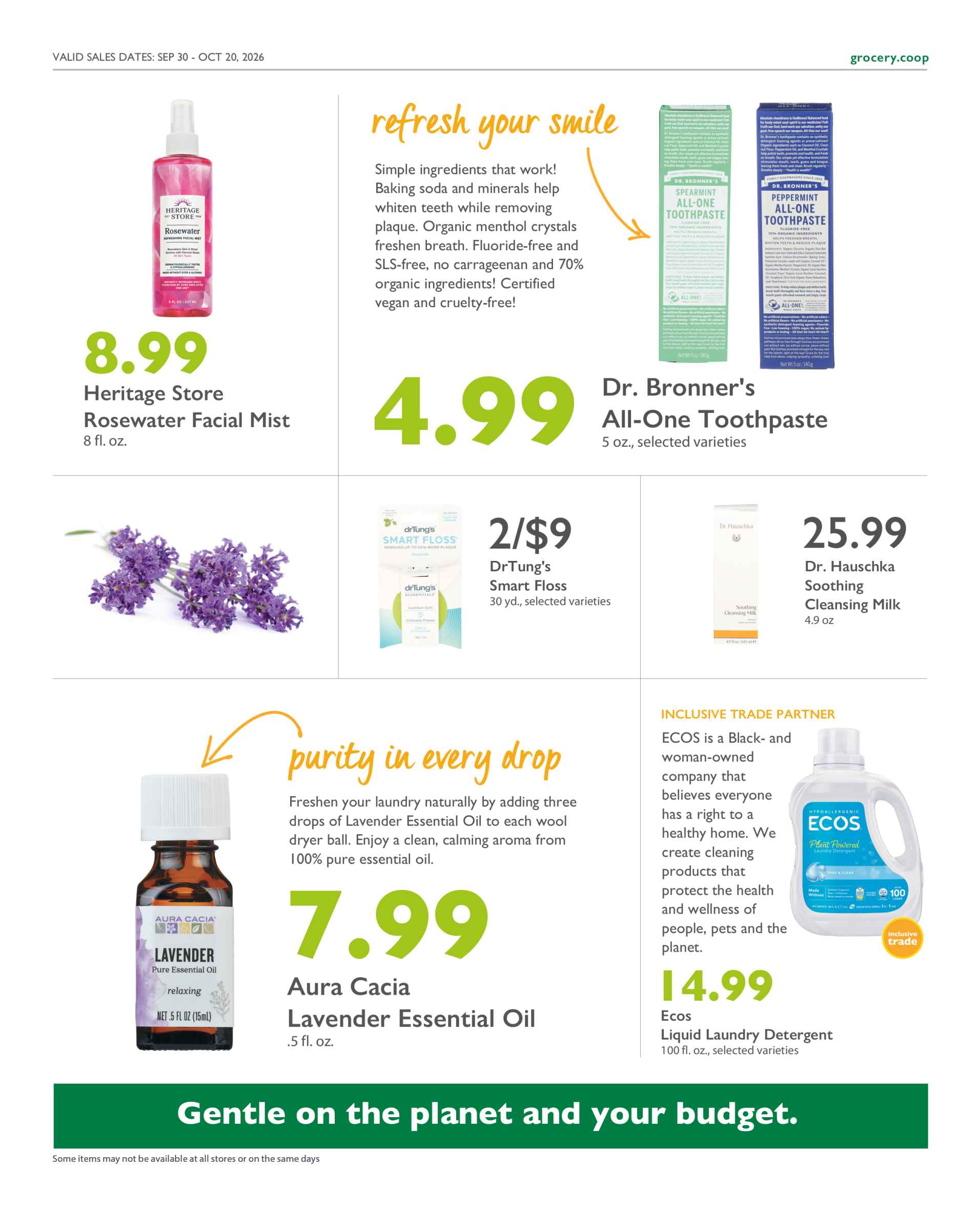 Current Specials