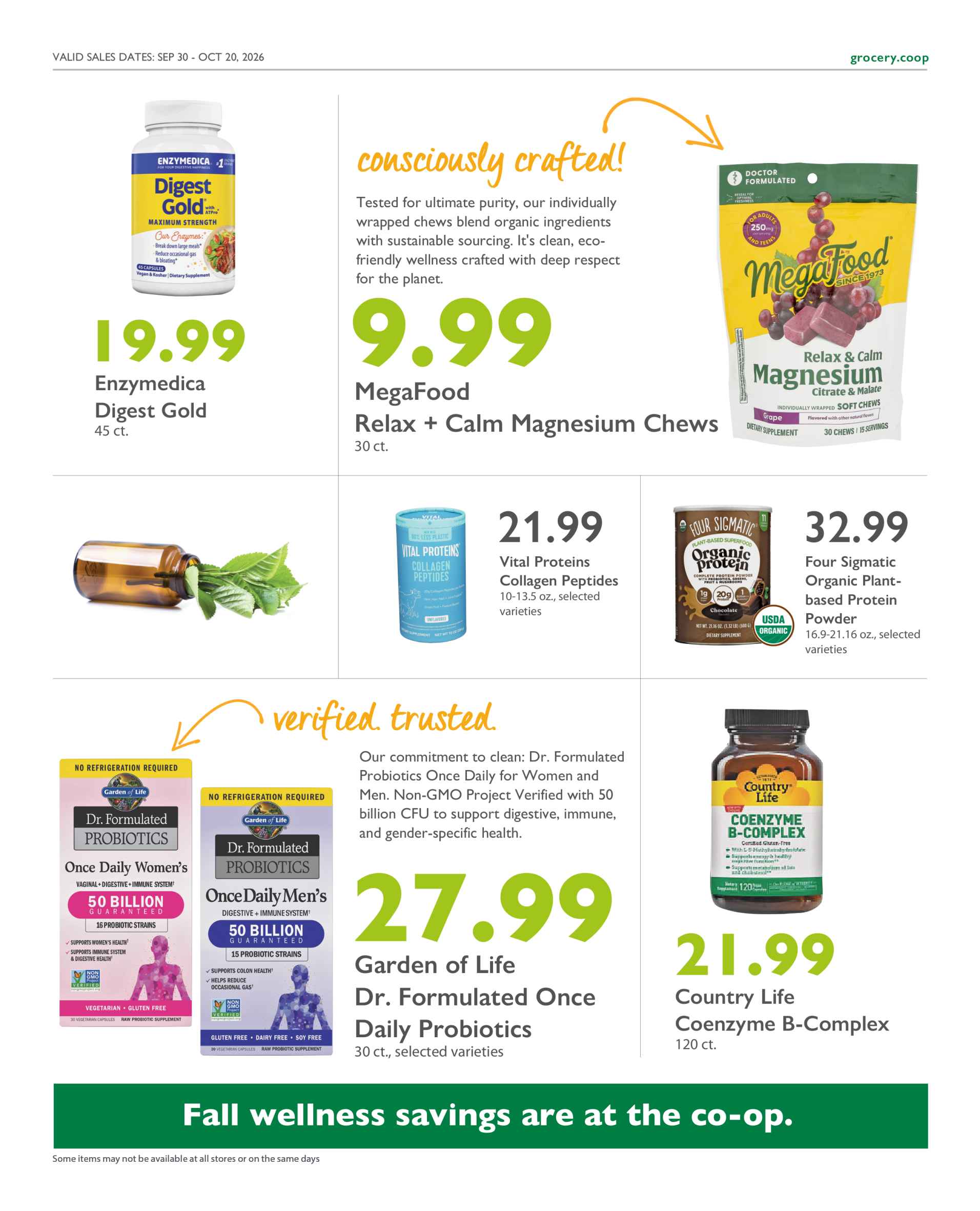 Current Specials