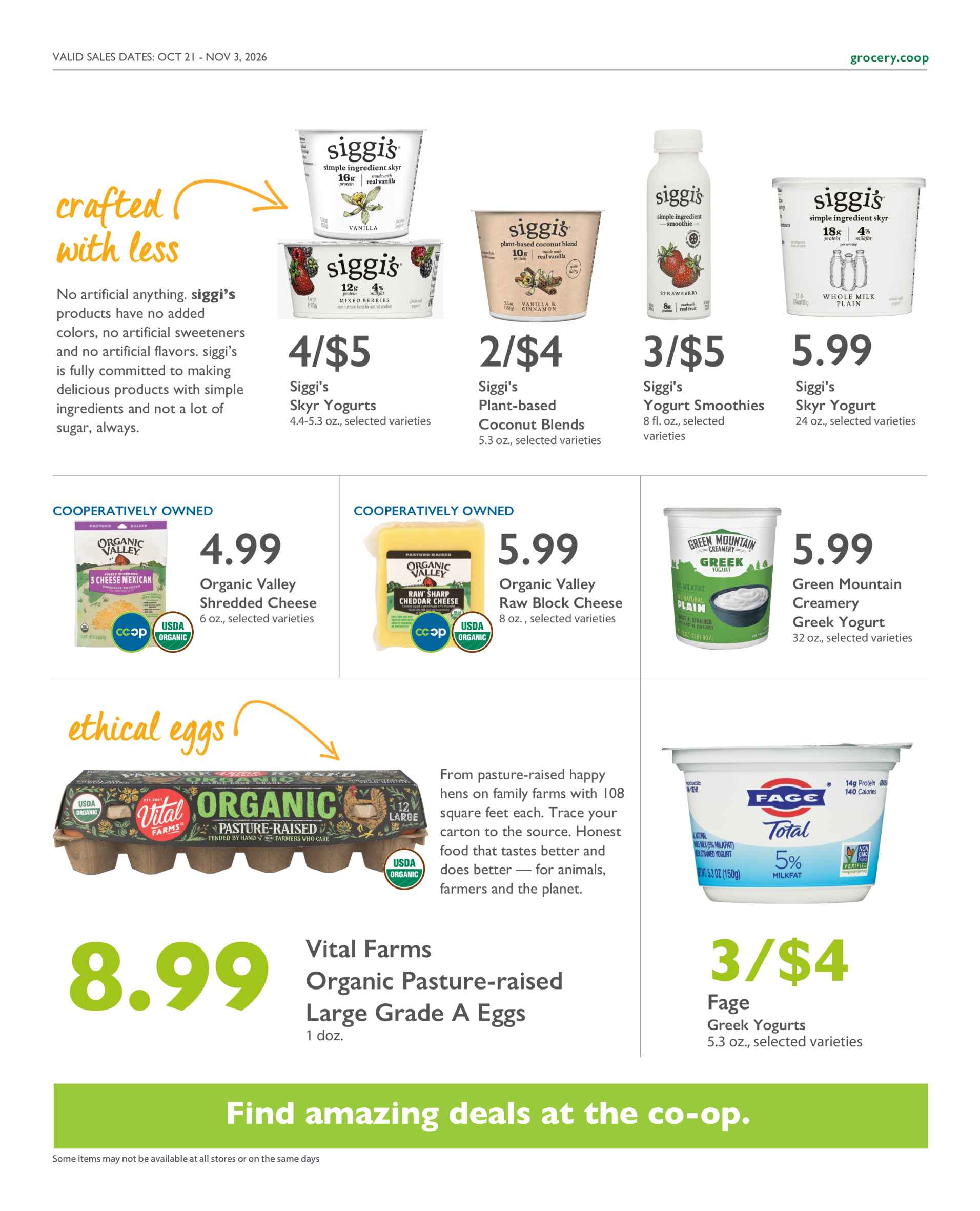 Current Specials