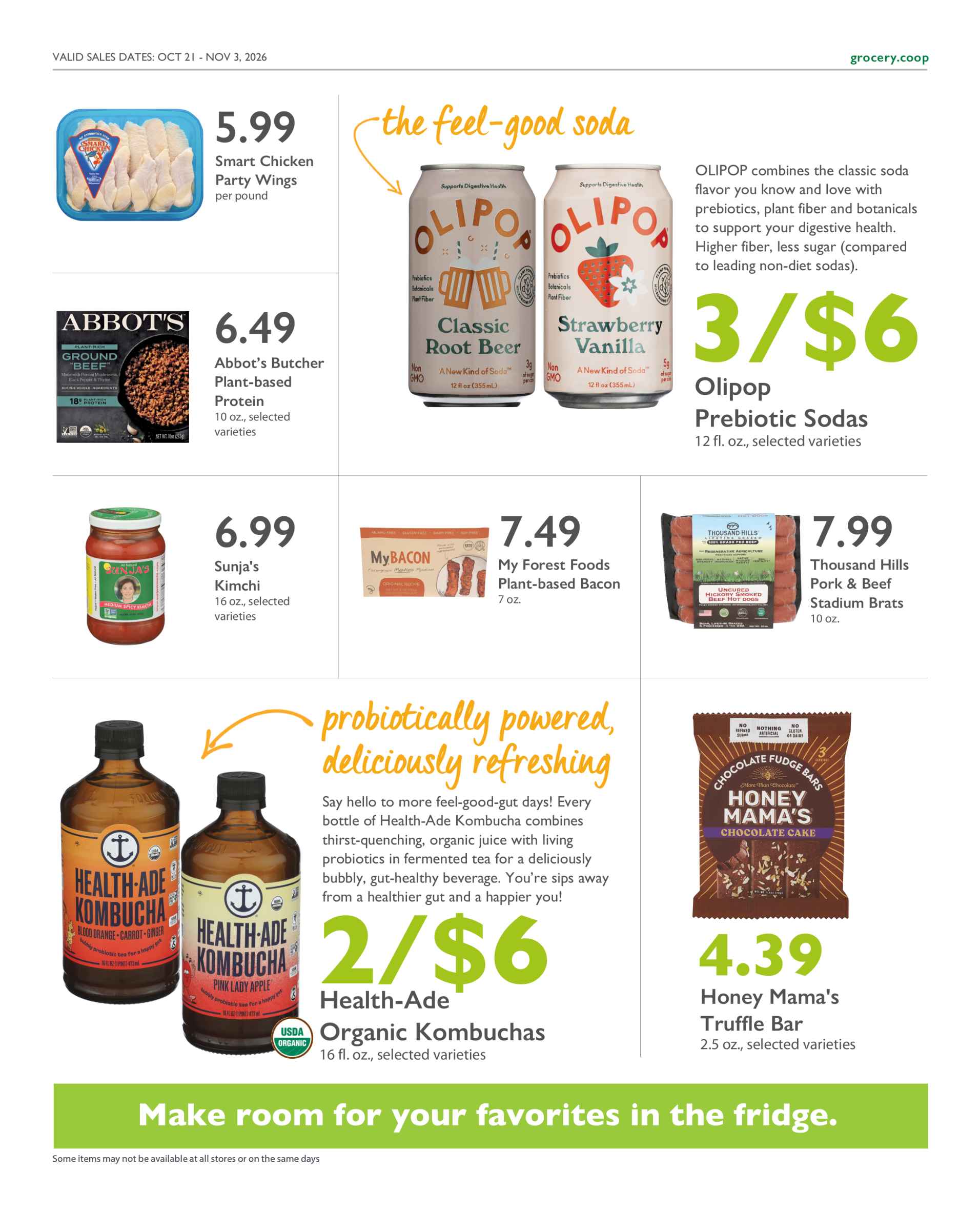 Current Specials