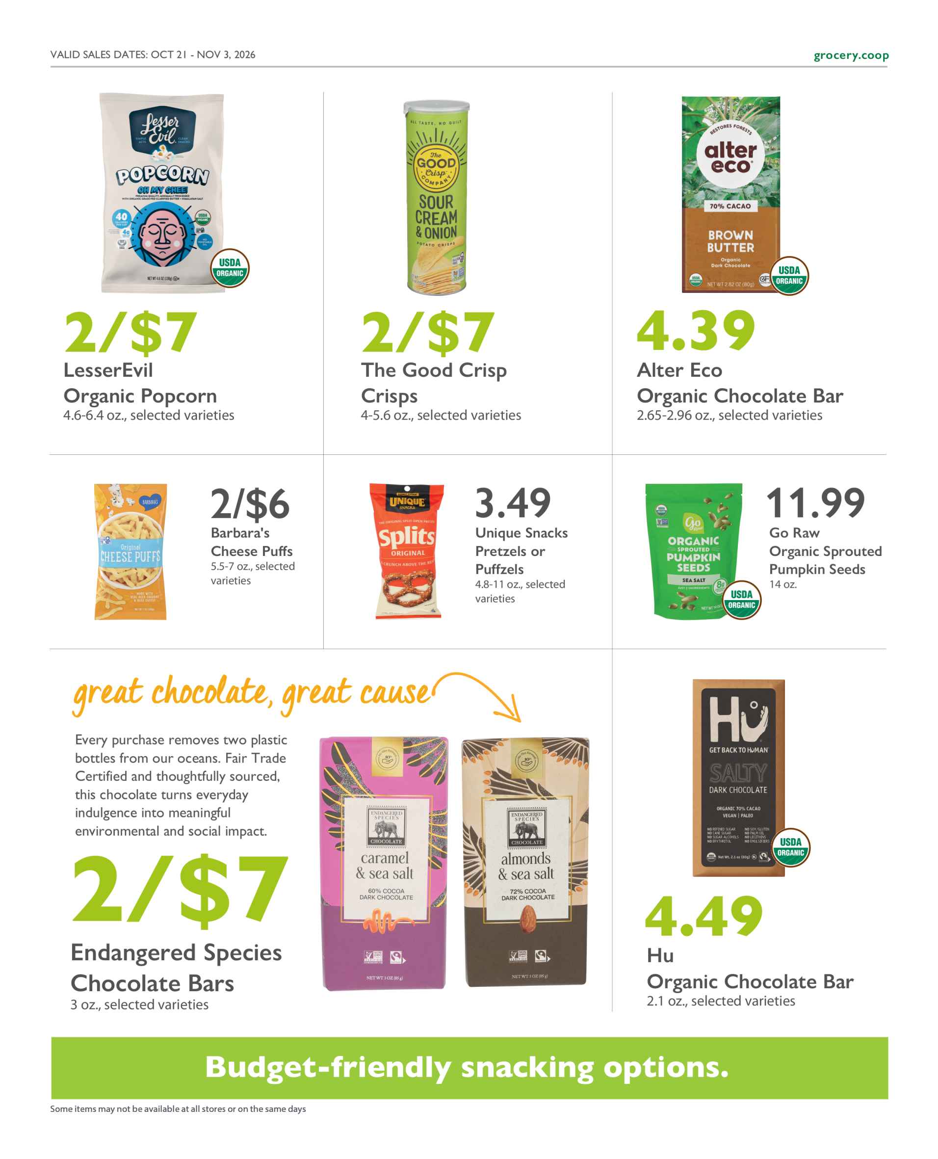 Current Specials