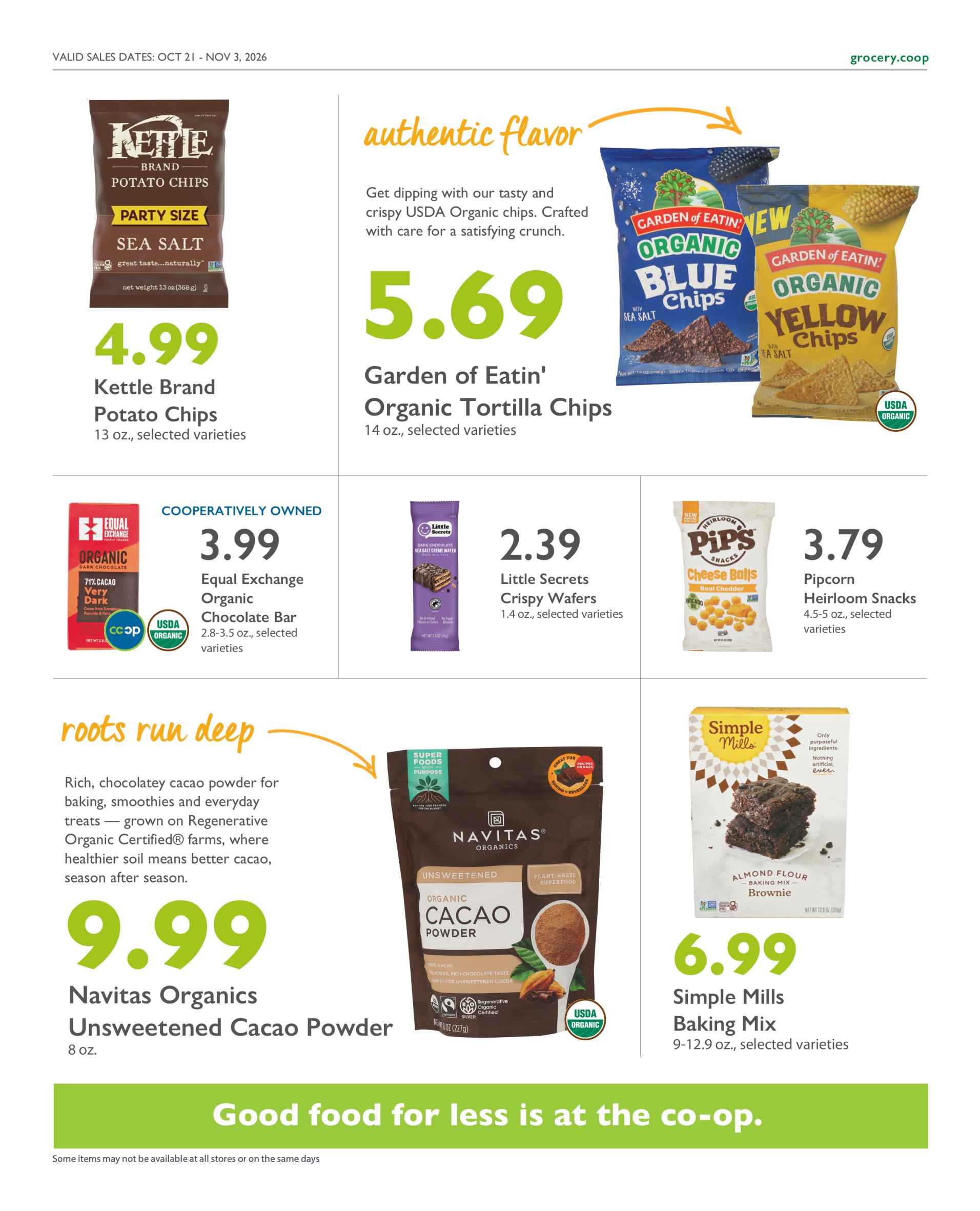 Current Specials