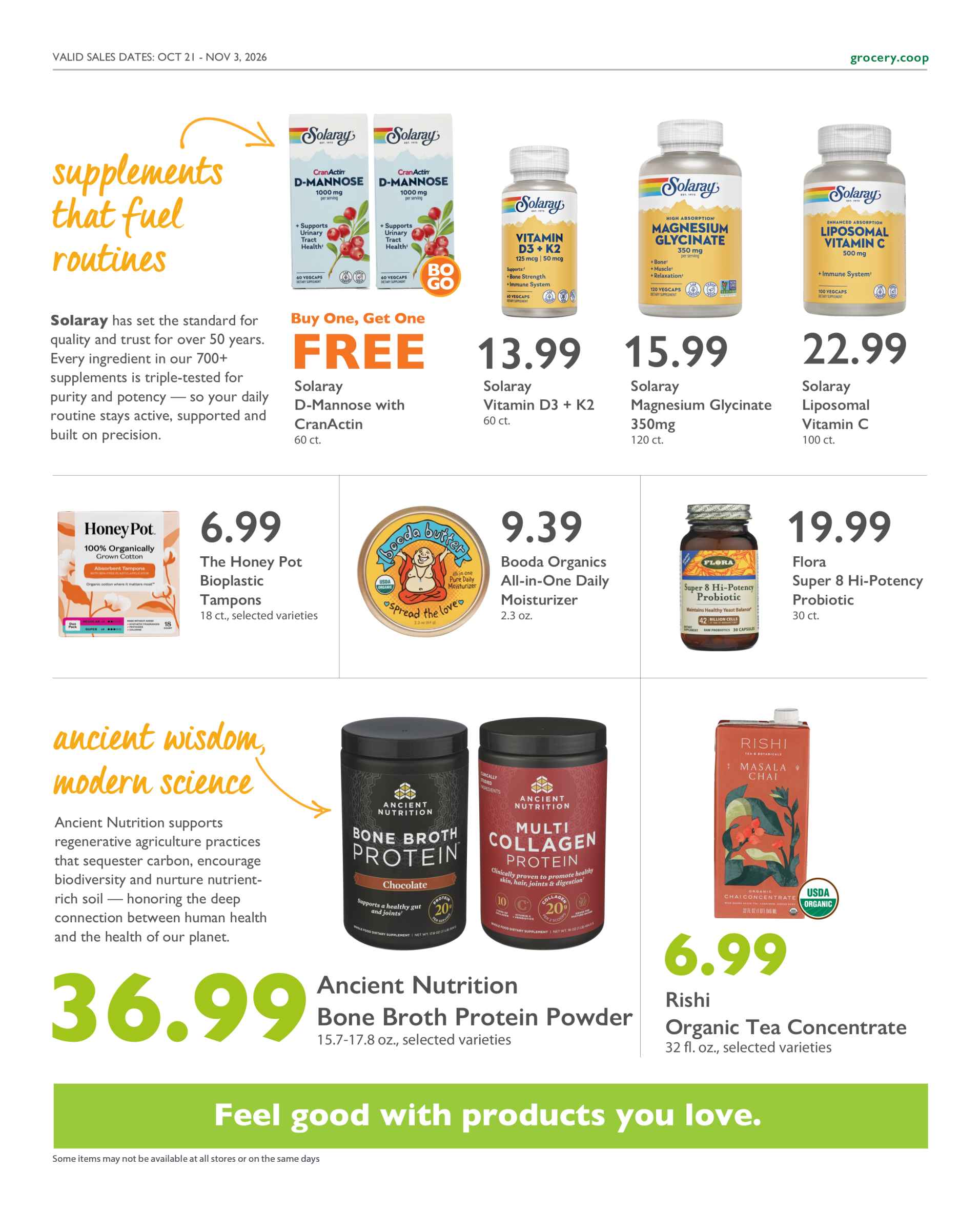 Current Specials