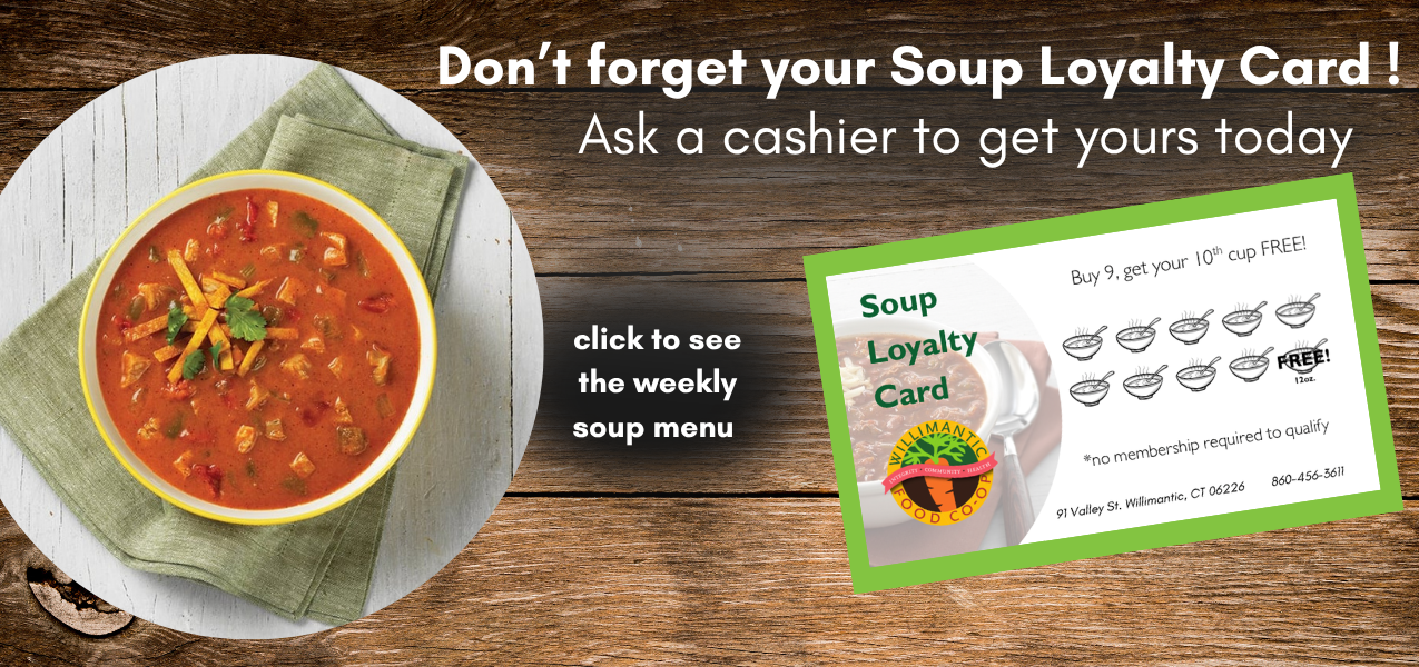 WFC Soup Loyalty Card
